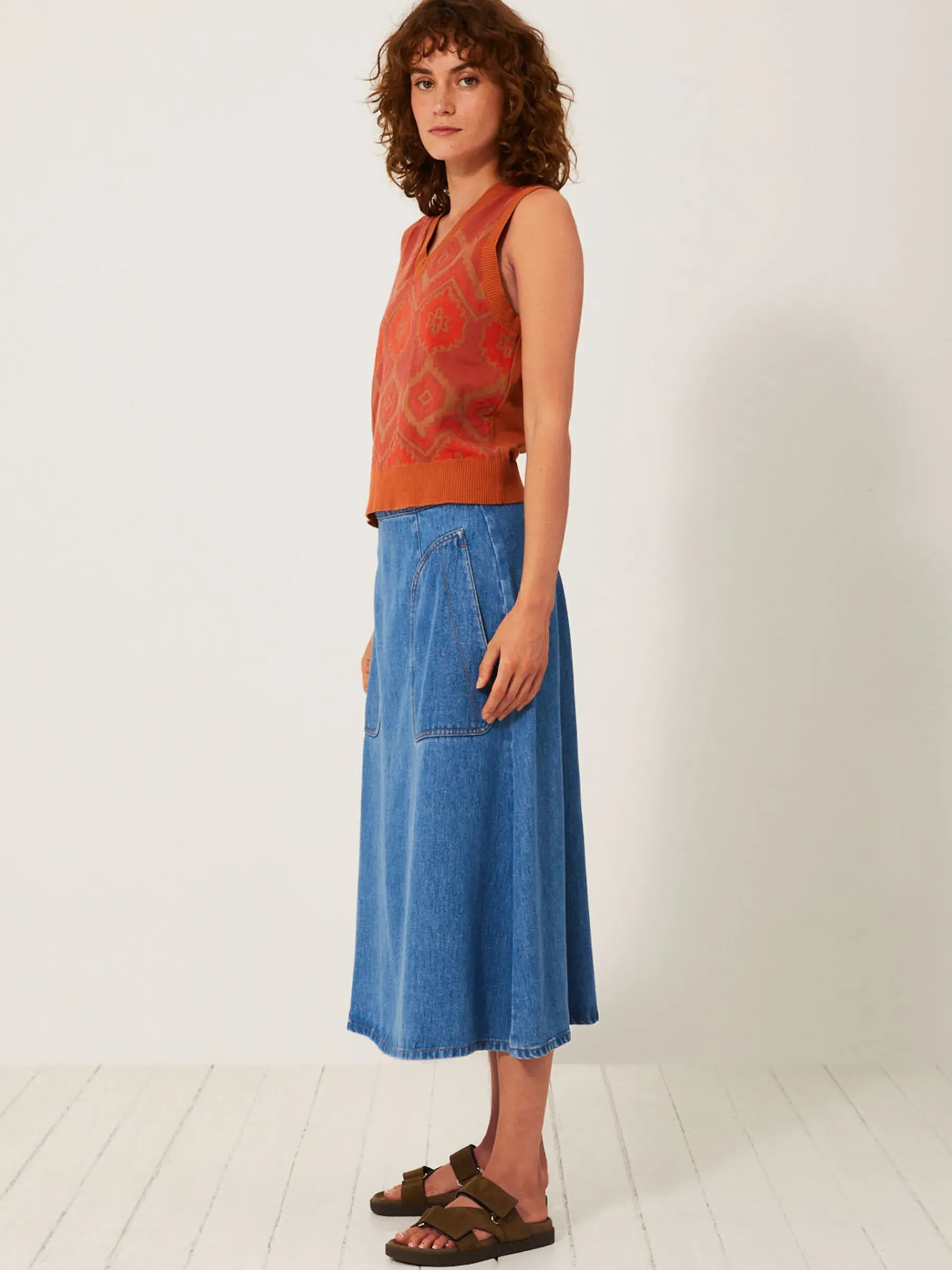 BENSIMON Pulls, Sweats & Gilets<Pull lise TERRACOTTA