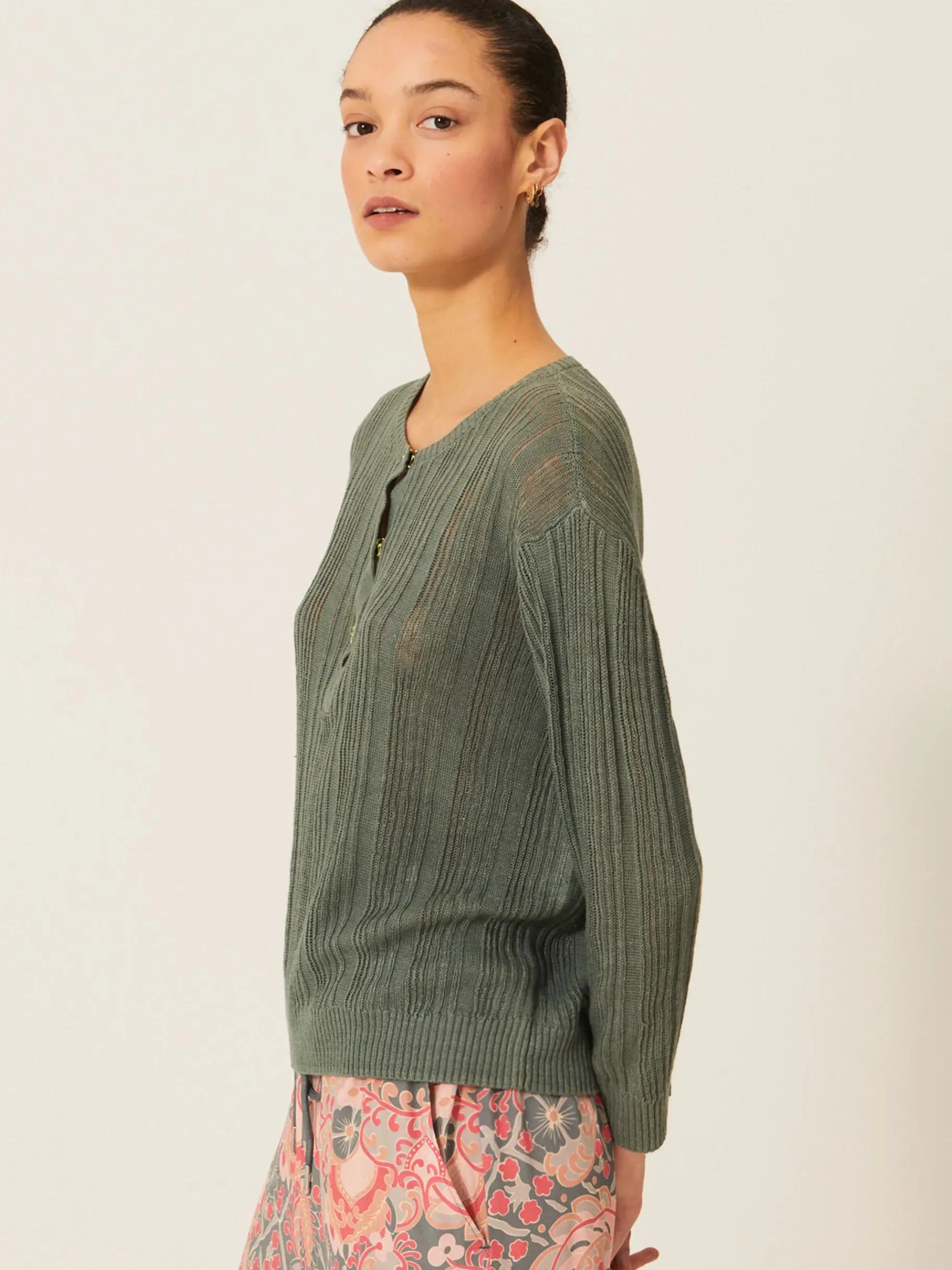 BENSIMON Pulls, Sweats & Gilets<Pull louise ARDOISE