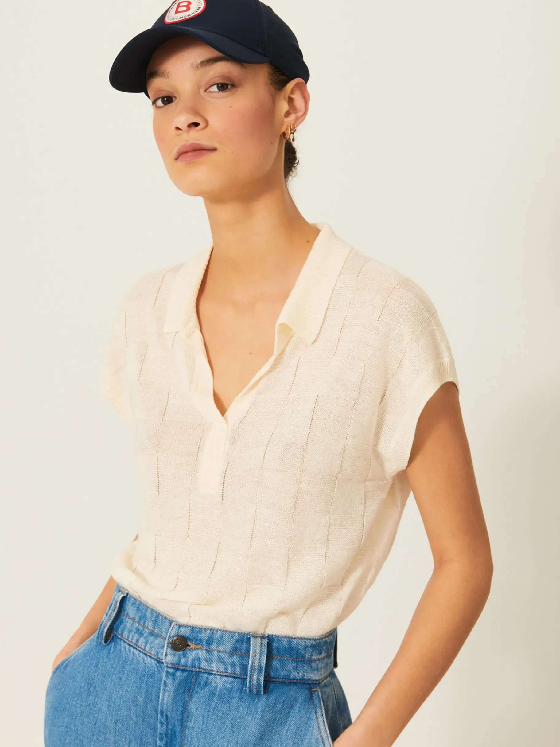 BENSIMON Pulls, Sweats & Gilets<Pull ludo ECRU