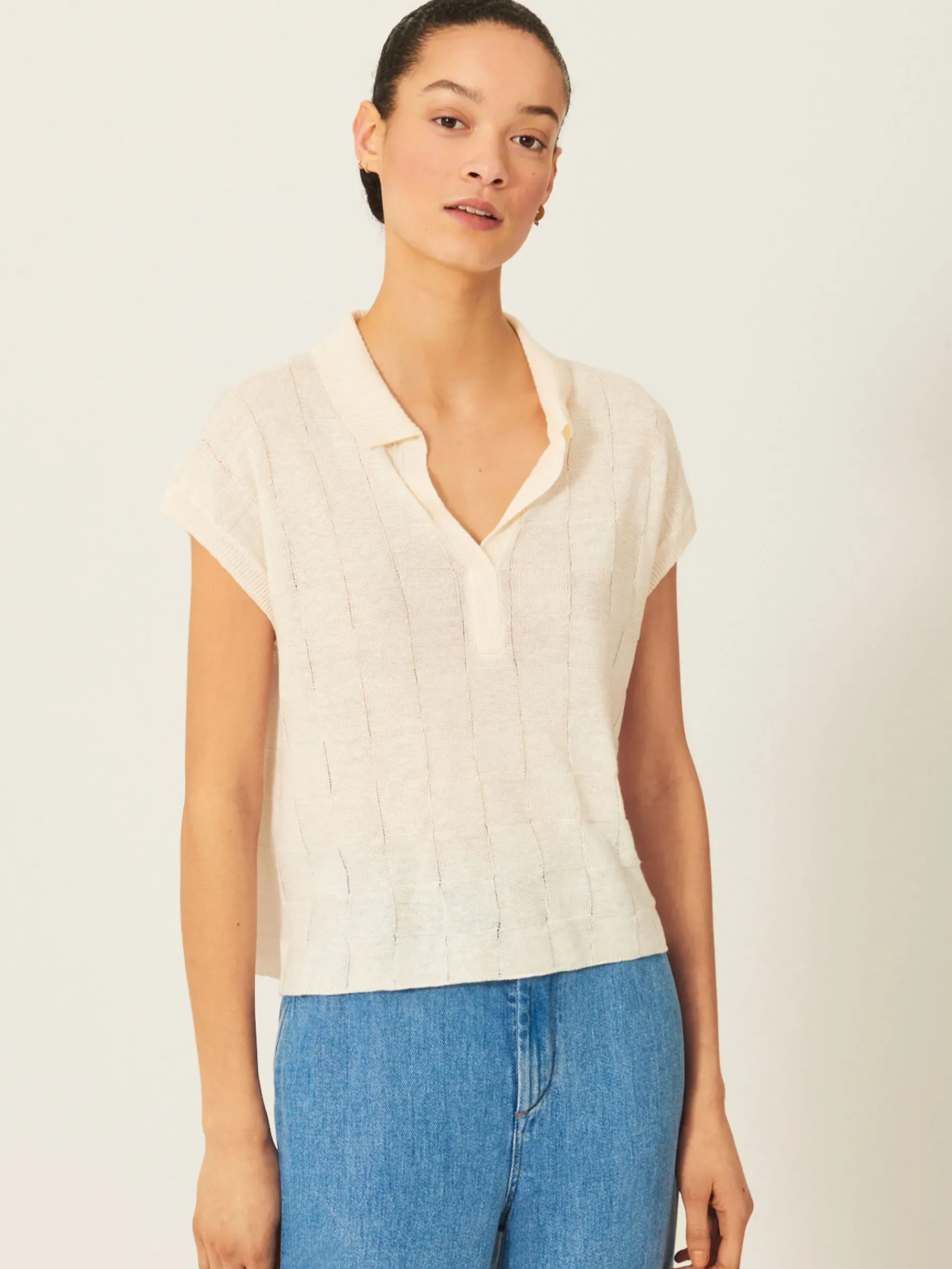 BENSIMON Pulls, Sweats & Gilets<Pull ludo ECRU
