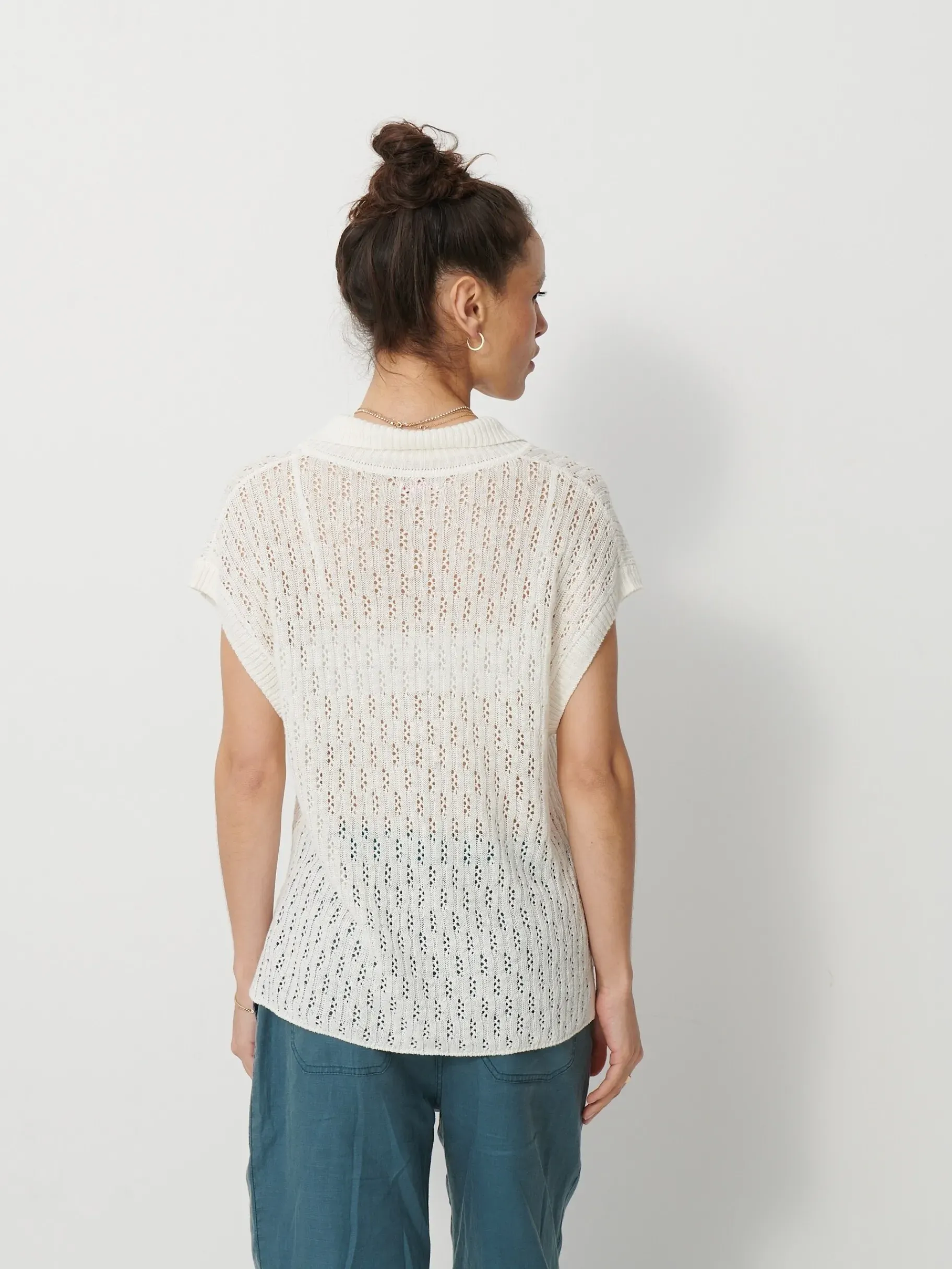 BENSIMON Pulls, Sweats & Gilets<Pull ludo IVOIRE