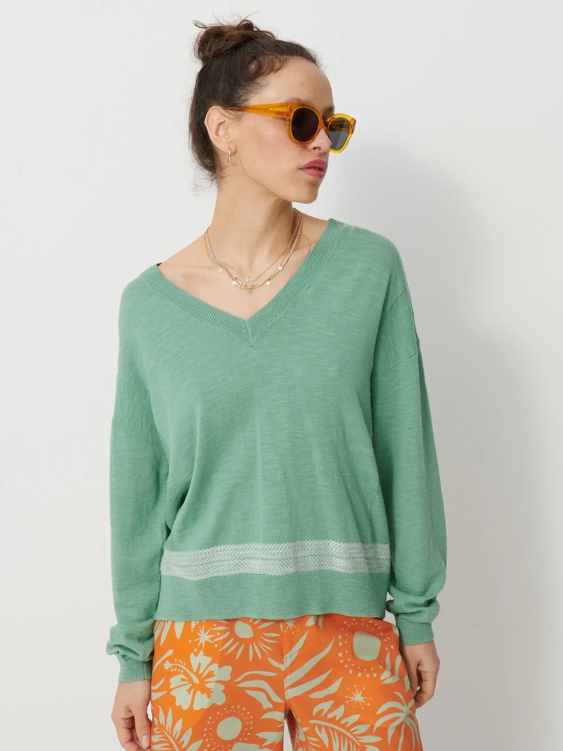 BENSIMON Pulls, Sweats & Gilets<Pull malo JADE