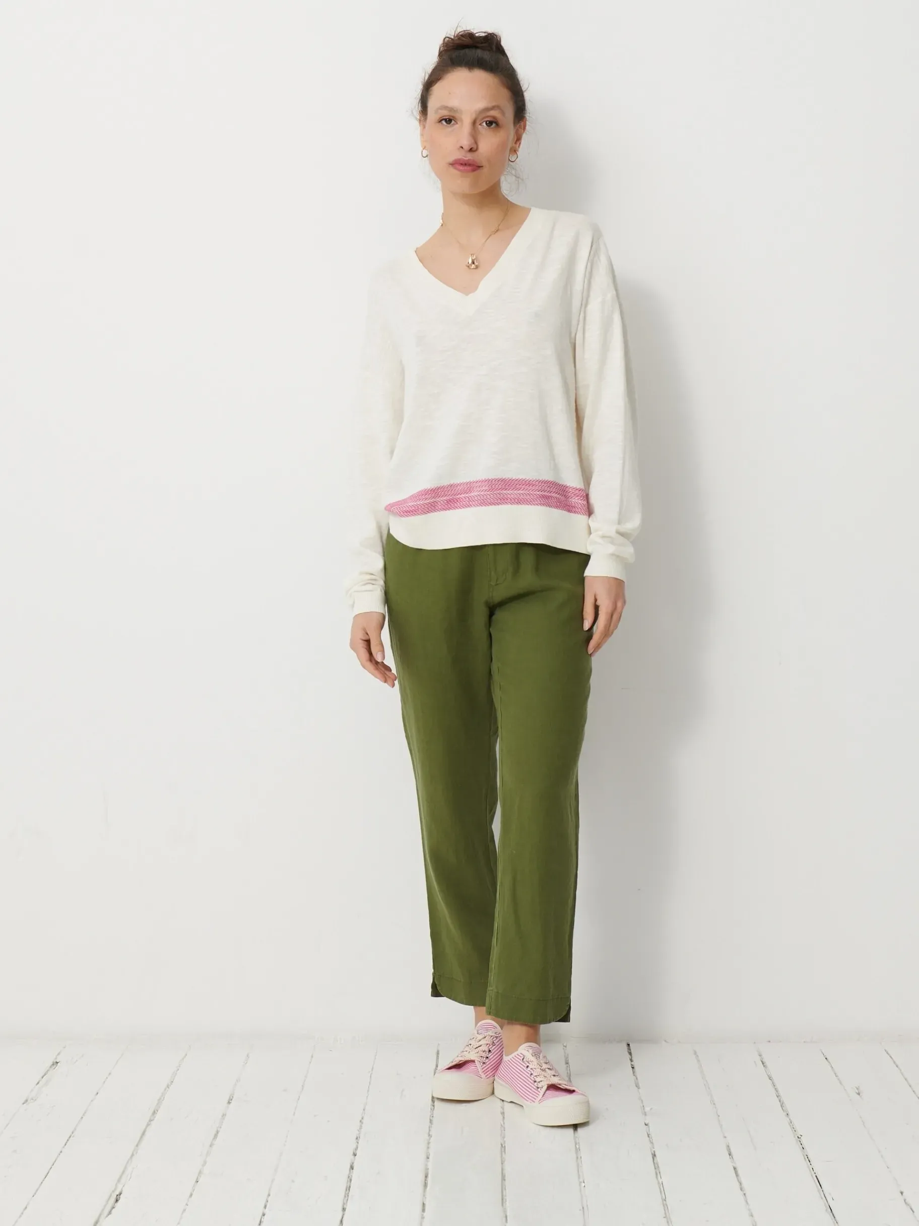 BENSIMON Pulls, Sweats & Gilets<Pull malo IVOIRE