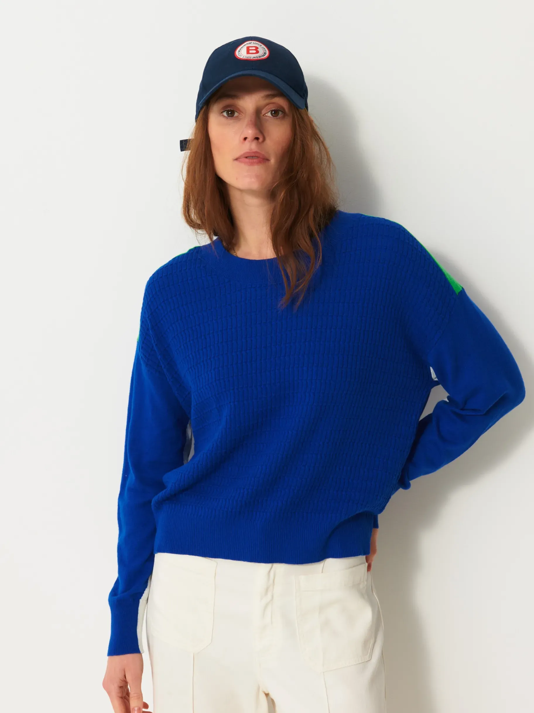 BENSIMON Pulls, Sweats & Gilets<Pull matheo BLEU VIF