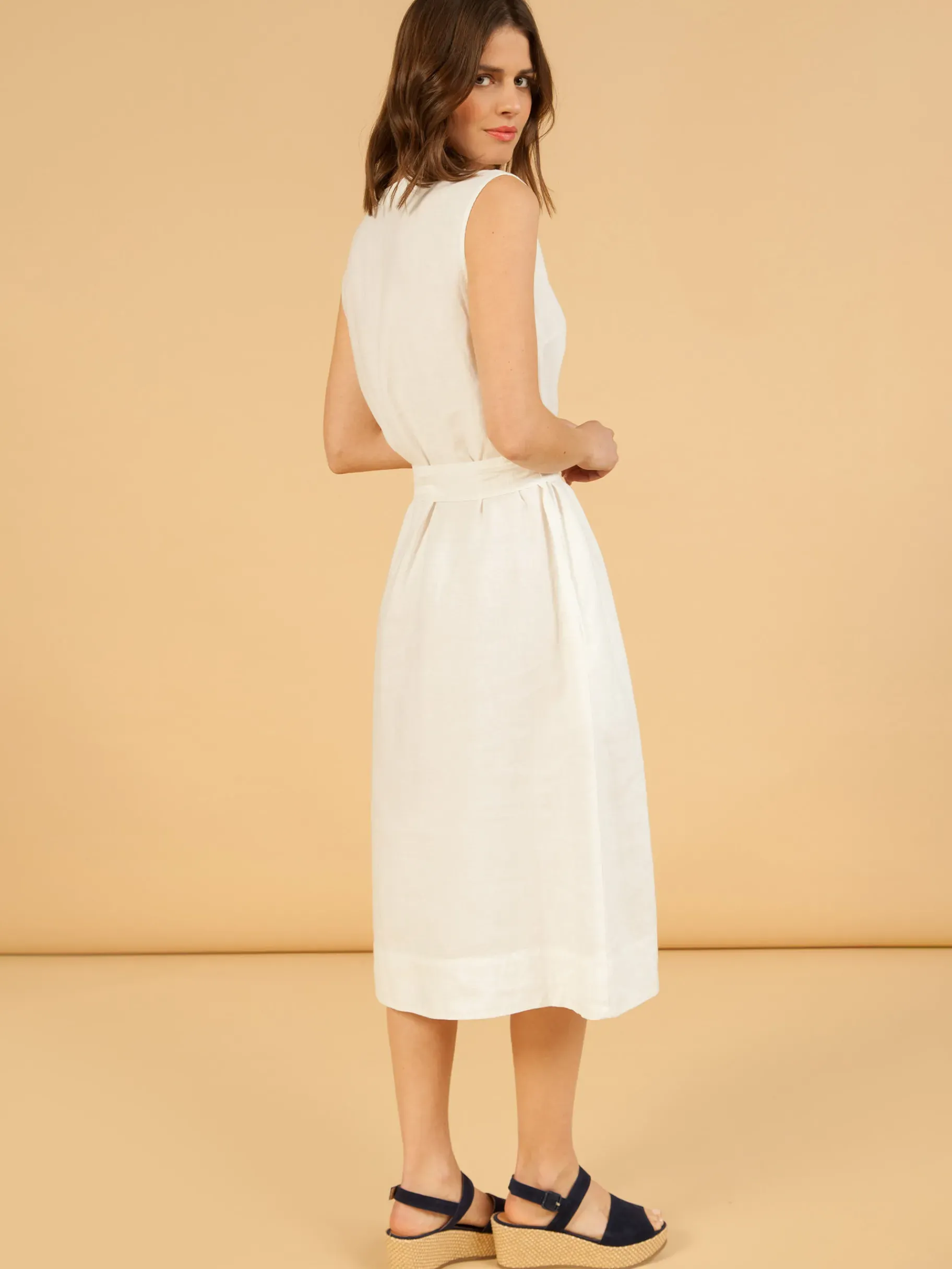 BENSIMON Robes & Combis<Robe basile ECRU