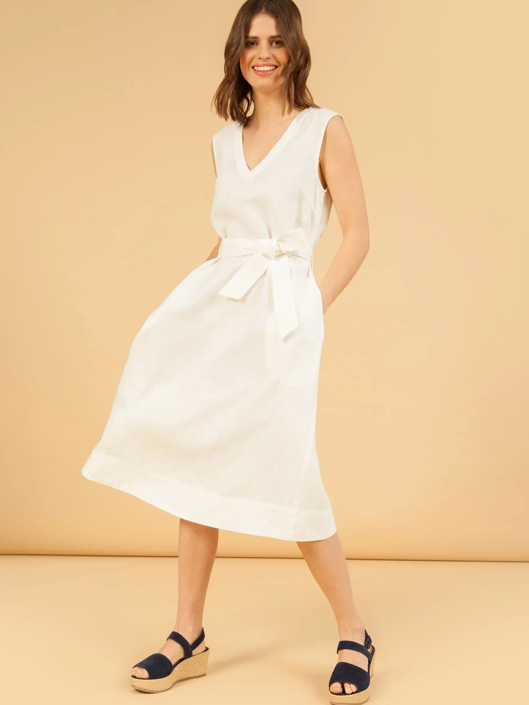 BENSIMON Robes & Combis<Robe basile ECRU