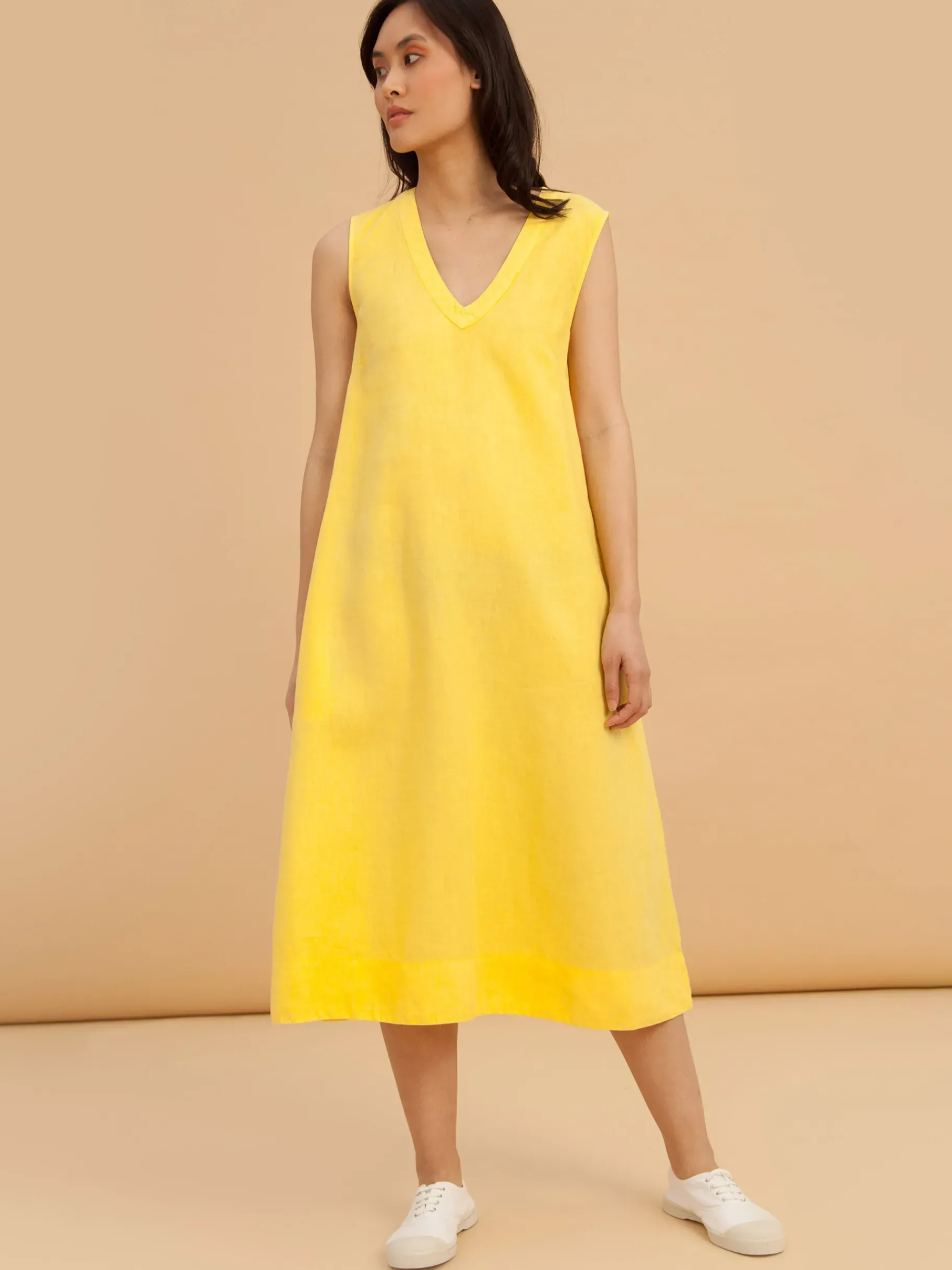 BENSIMON Robes & Combis<Robe basile JAUNE