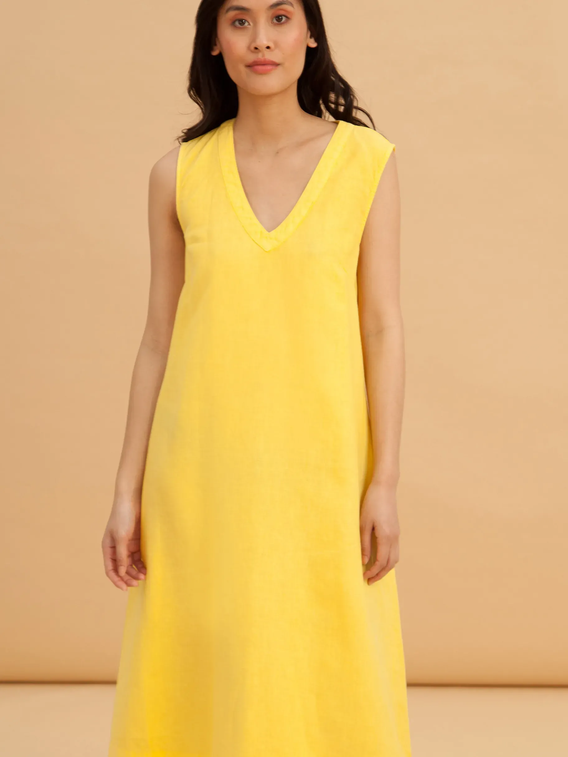 BENSIMON Robes & Combis<Robe basile JAUNE