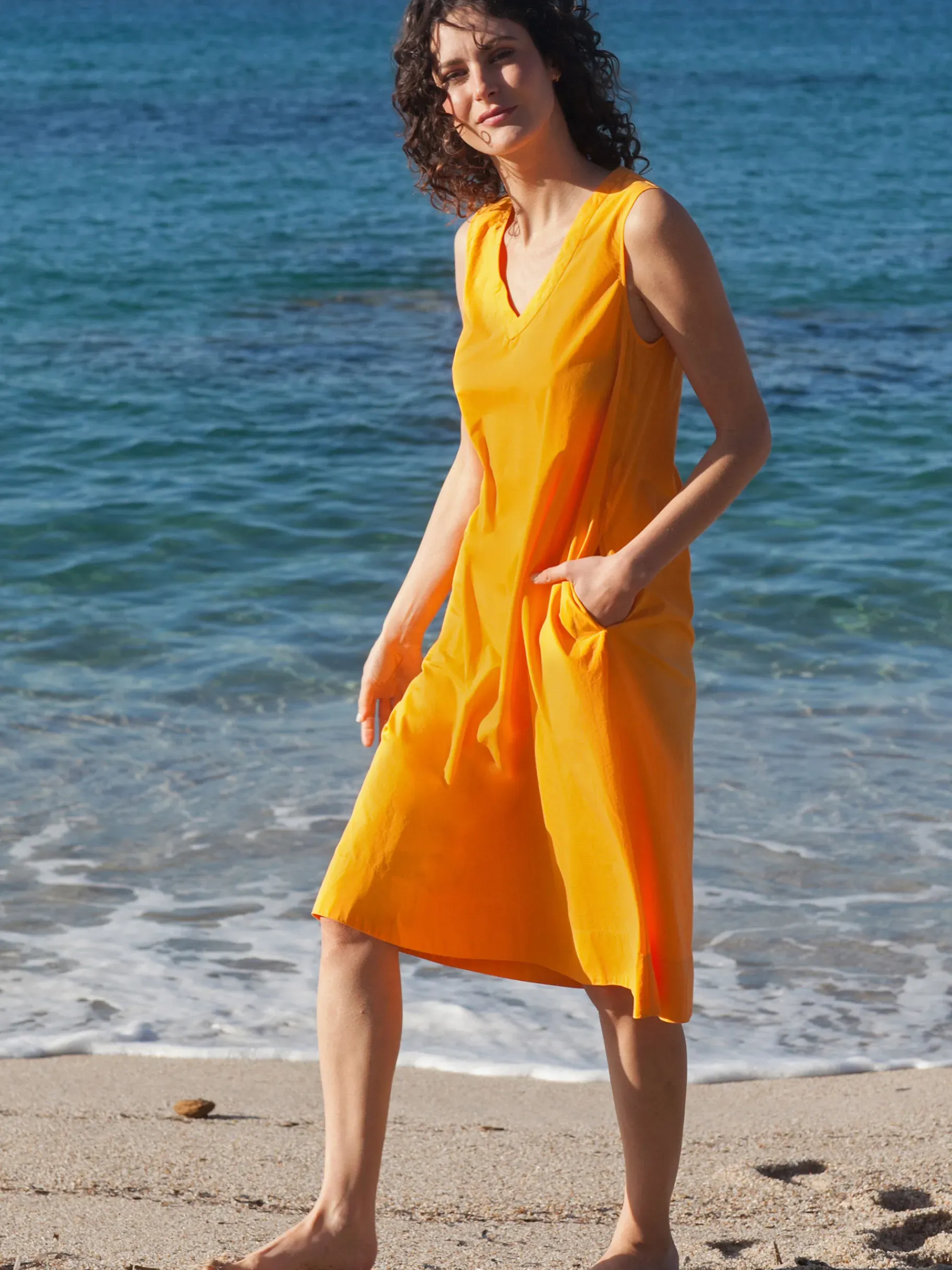 BENSIMON Robes & Combis<Robe basile CURCUMA