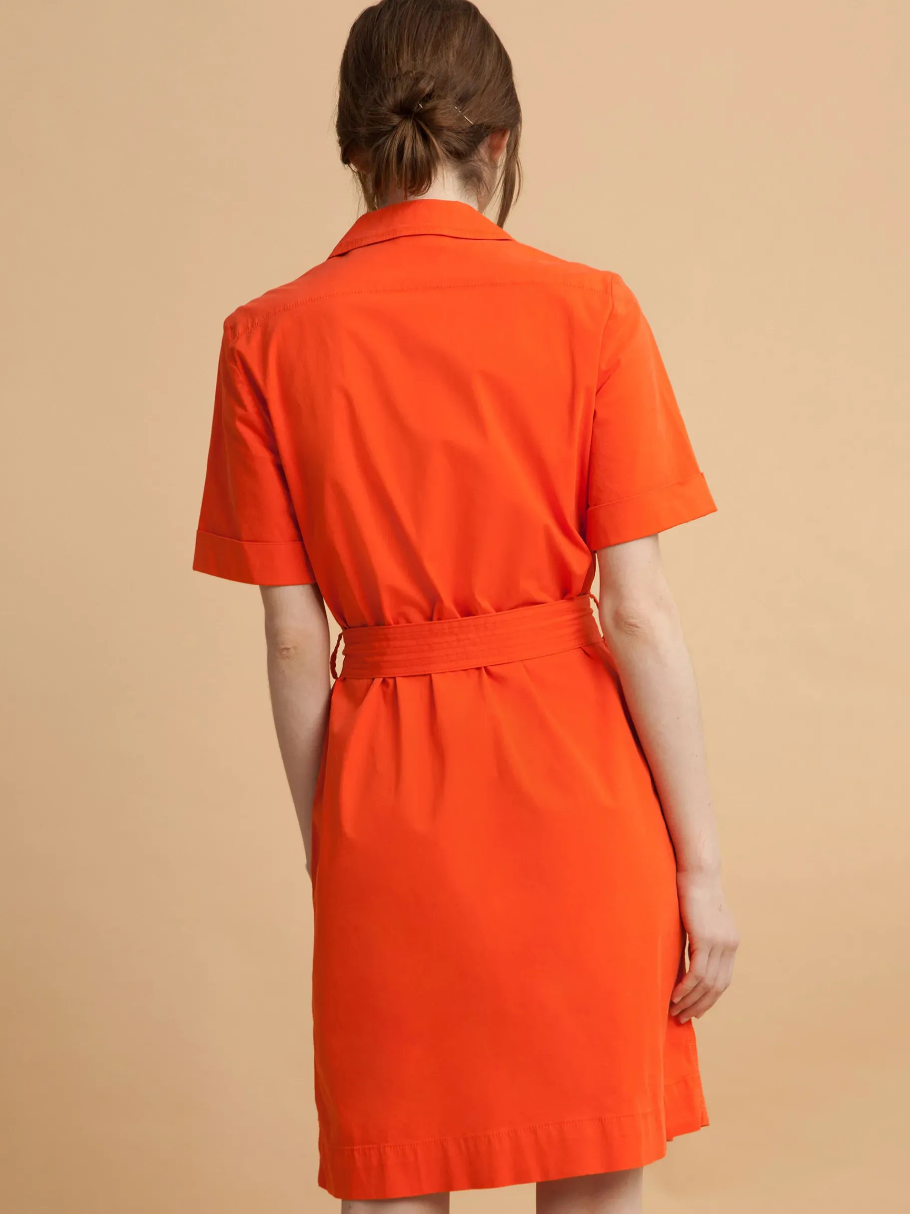 BENSIMON Robes & Combis<Robe dauphine COQUELICOT