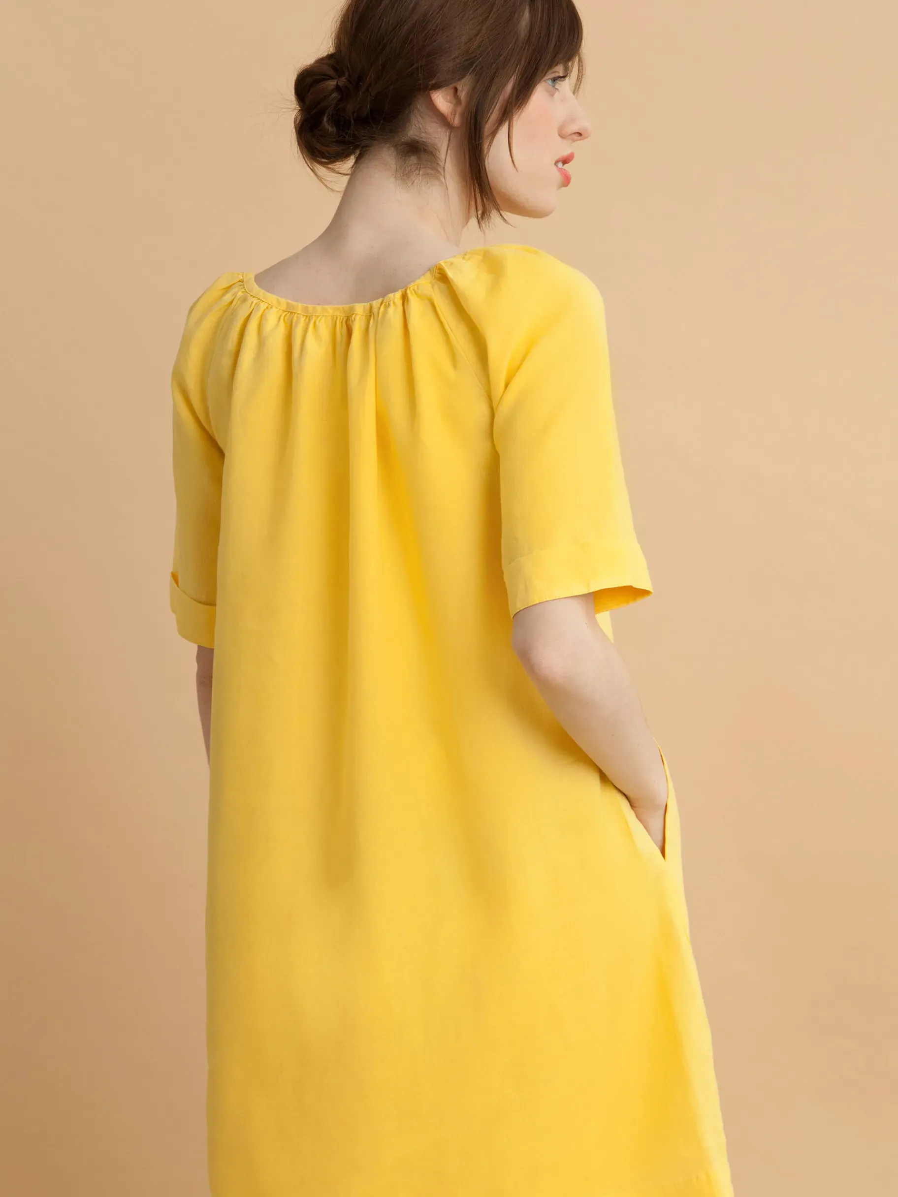 BENSIMON Robes & Combis<Robe diane JAUNE