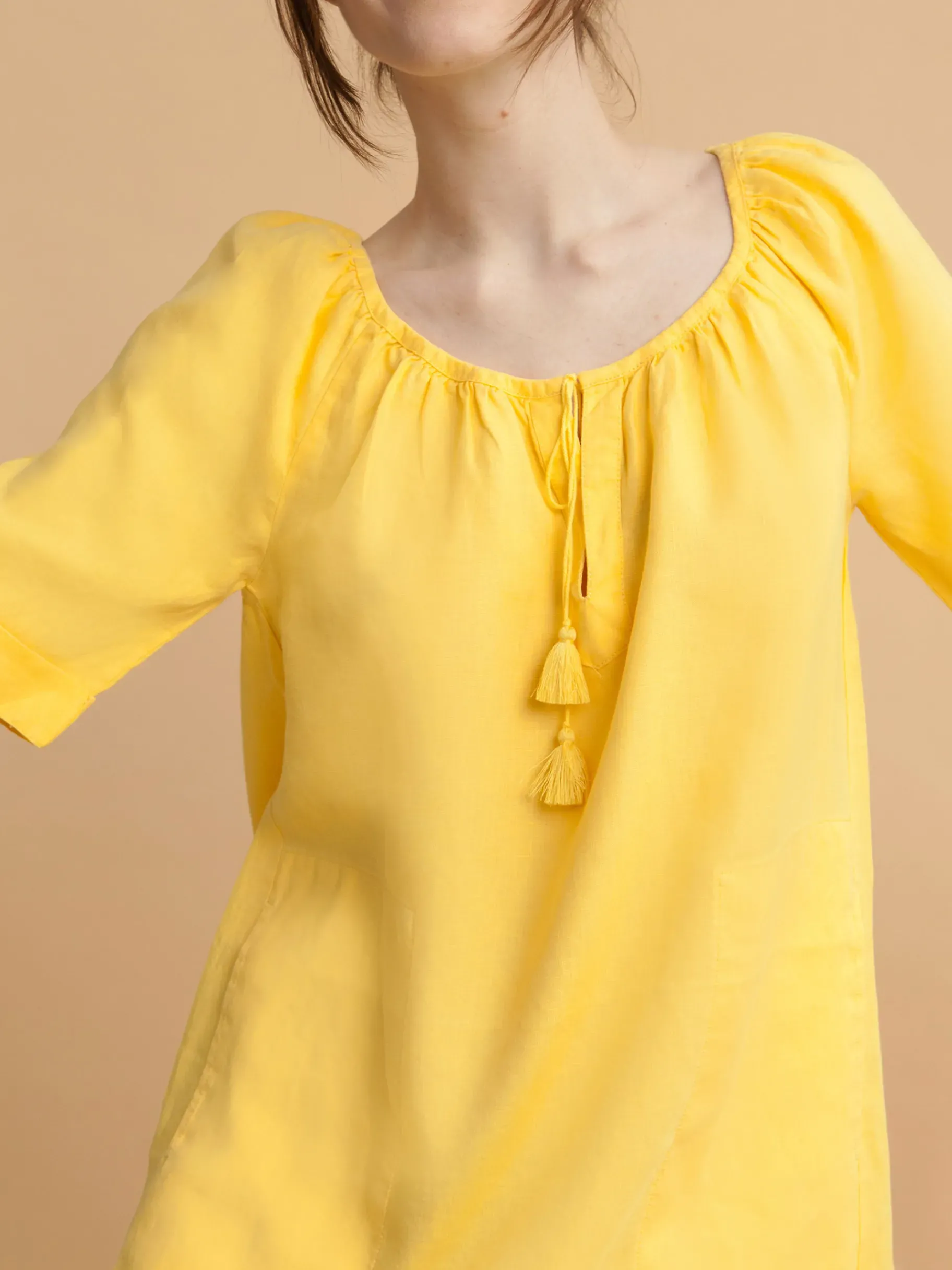BENSIMON Robes & Combis<Robe diane JAUNE