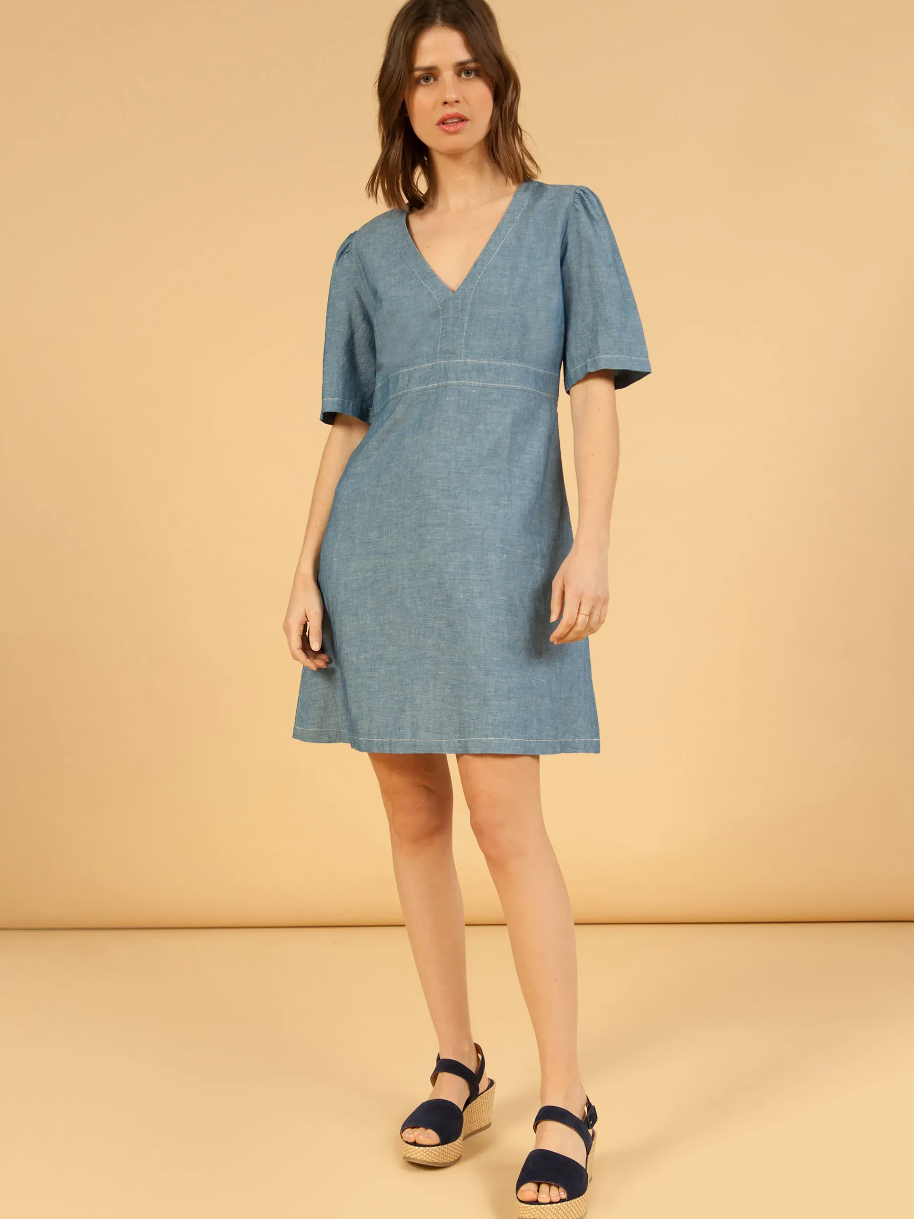 BENSIMON Robes & Combis<Robe fasti CHAMBRAY