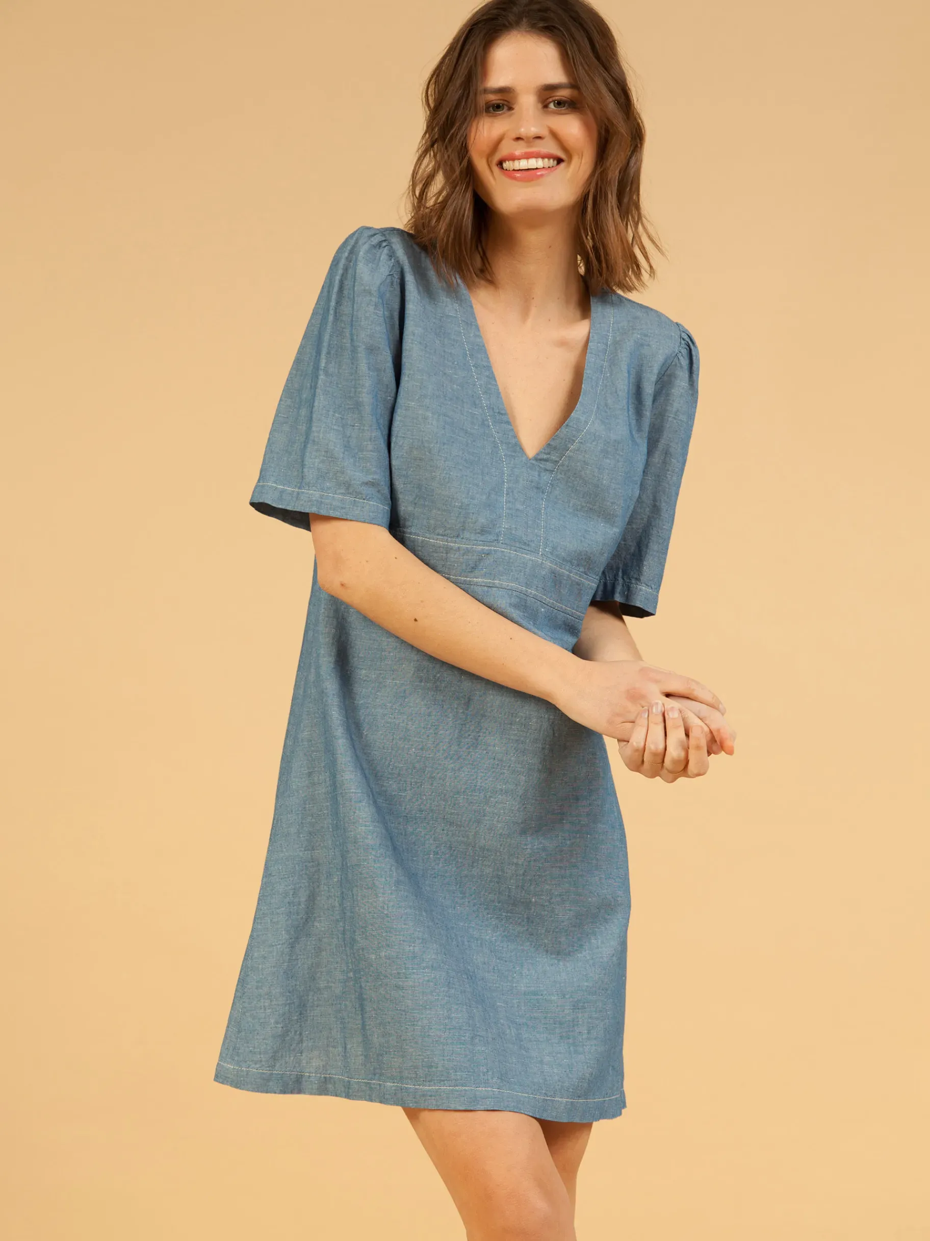 BENSIMON Robes & Combis<Robe fasti CHAMBRAY