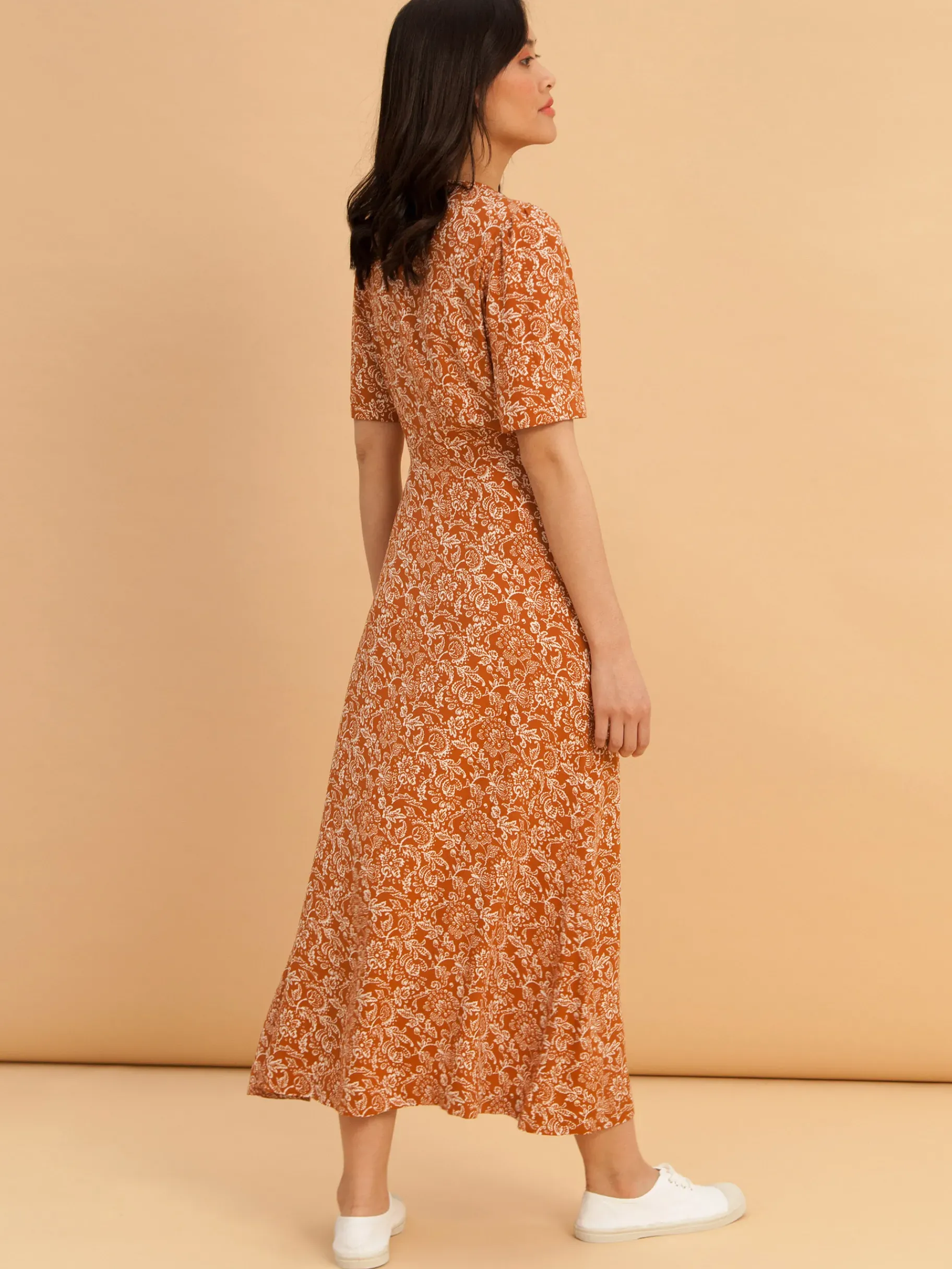 BENSIMON Robes & Combis<Robe fiesta FLEURS INDIENNES
