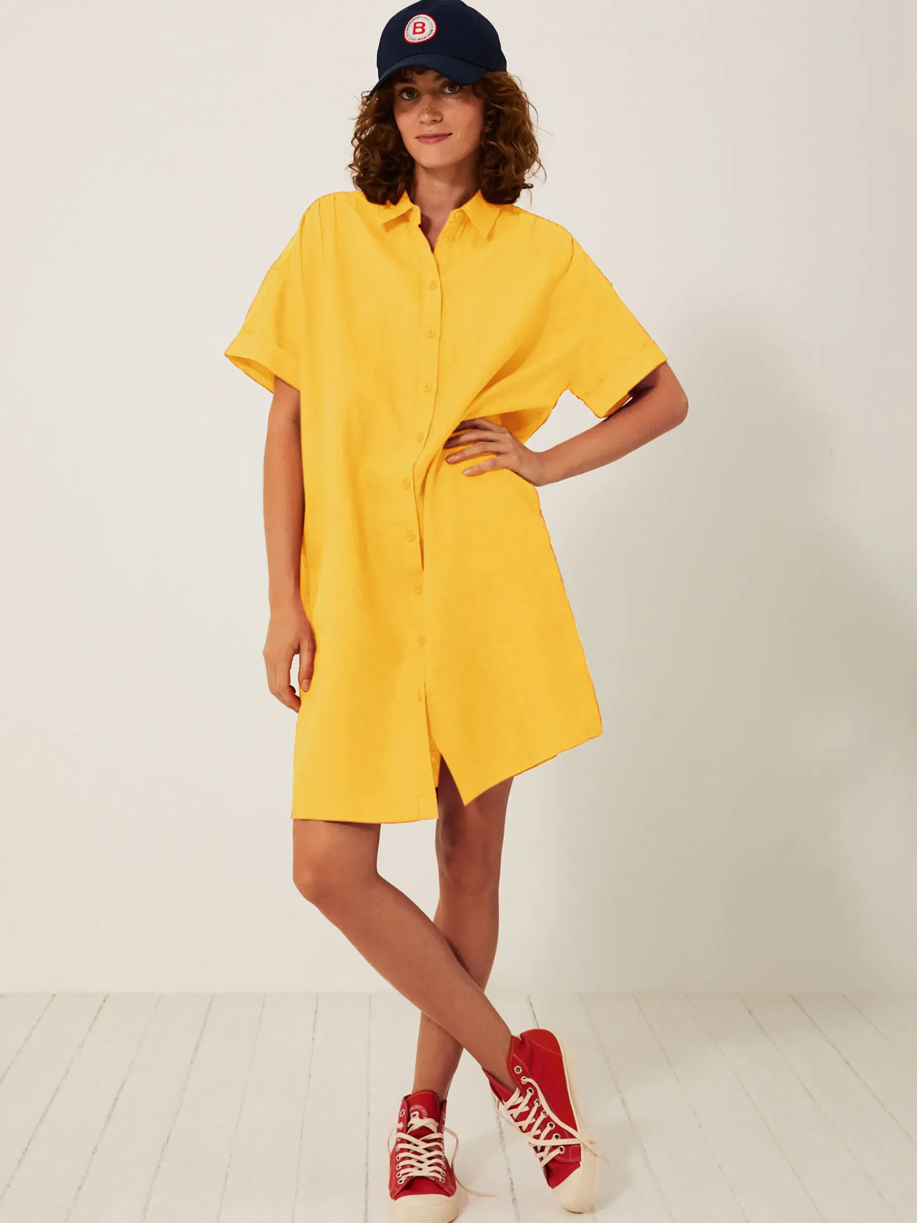 BENSIMON Robes & Combis<Robe jeromia SAFRAN