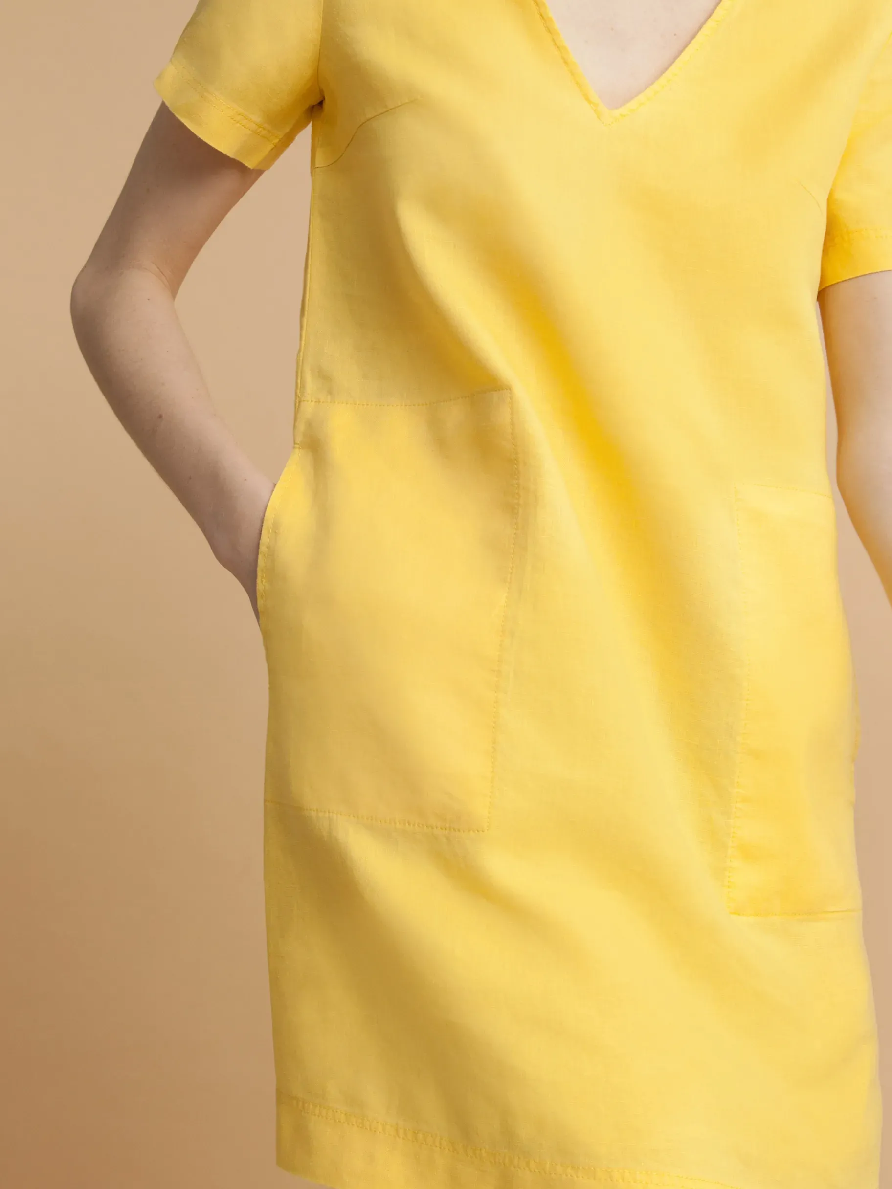 BENSIMON Robes & Combis<Robe martine JAUNE