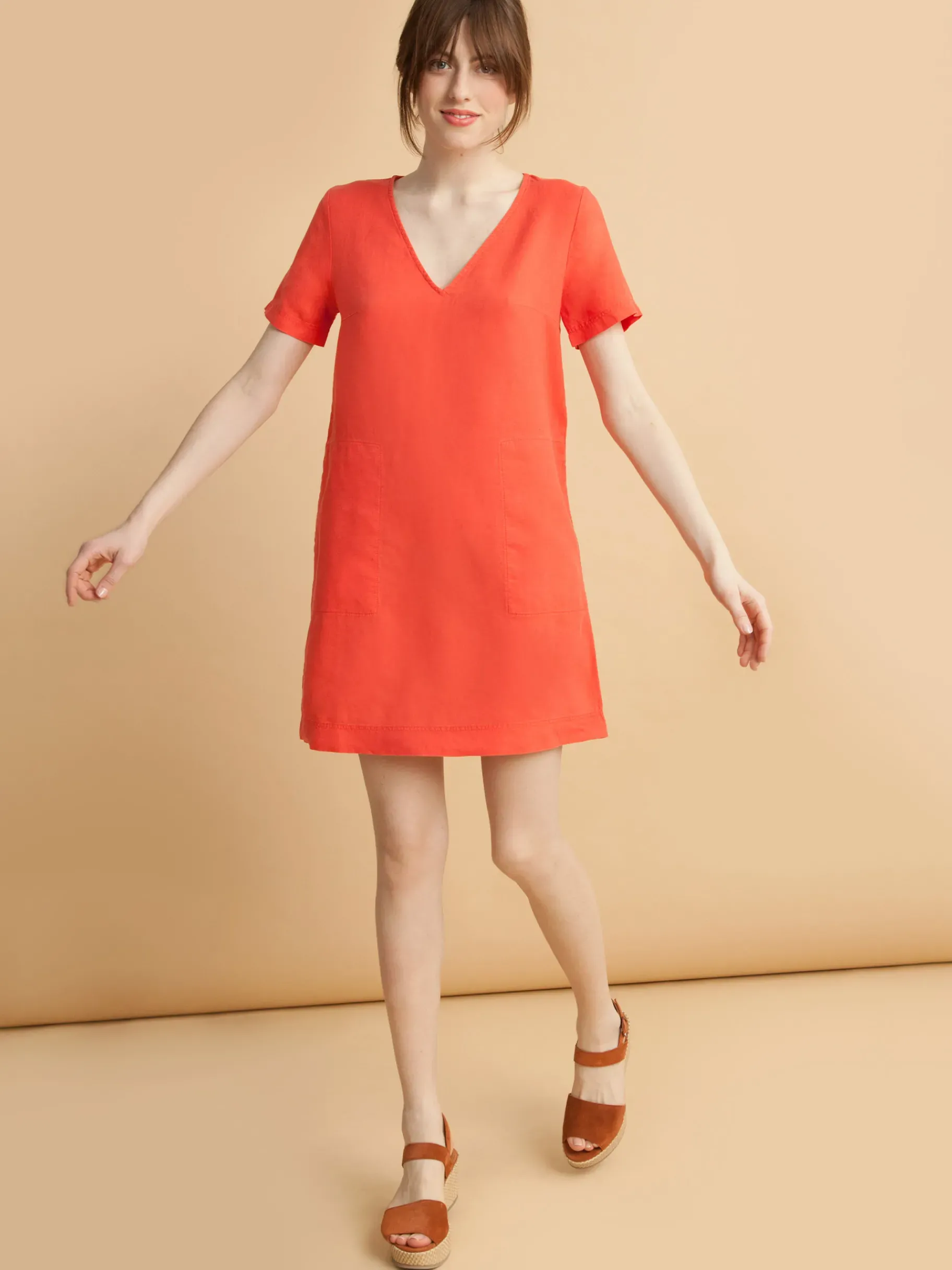 BENSIMON Robes & Combis<Robe martine COQUELICOT