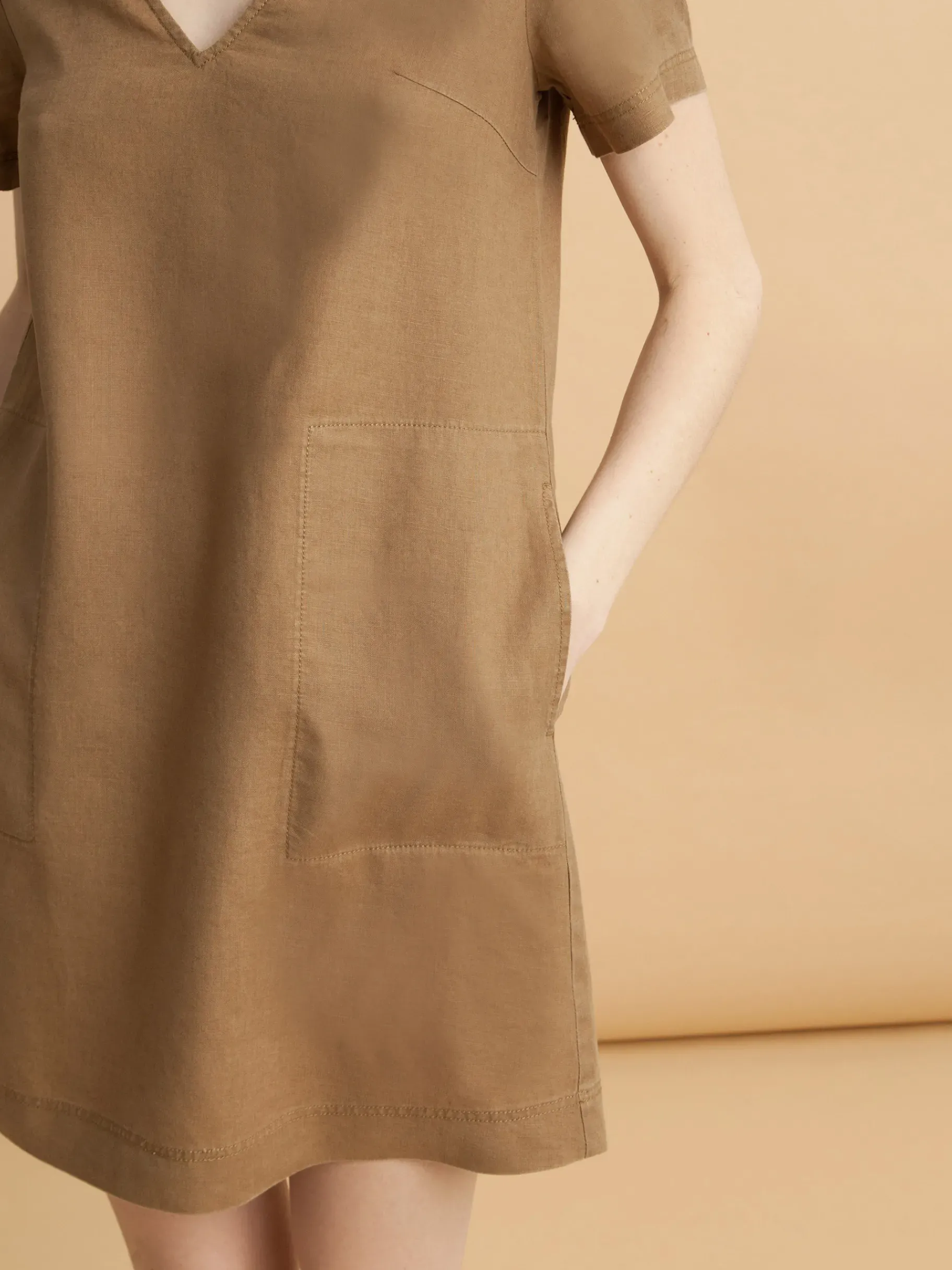 BENSIMON Robes & Combis<Robe martine TABAC