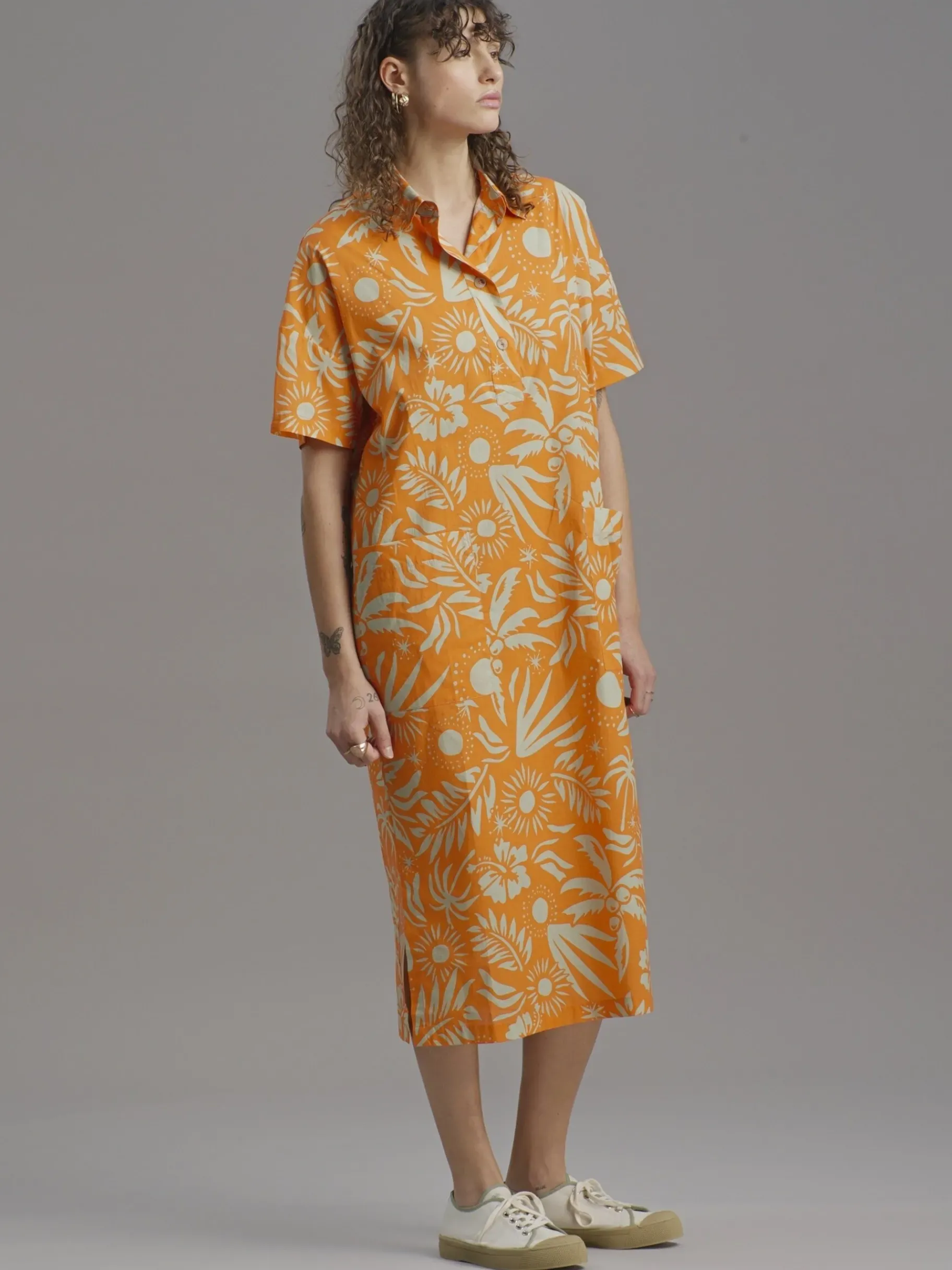 BENSIMON Robes & Combis<Robe nora ORANGE