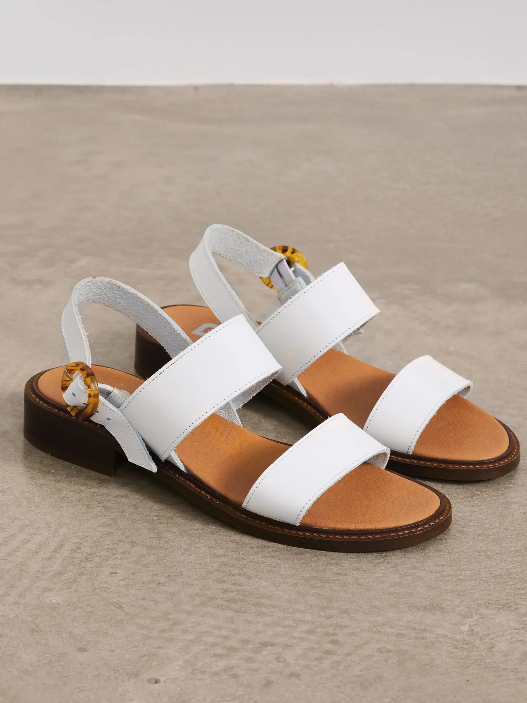 BENSIMON Chaussures<Sandale franciscain BLANC