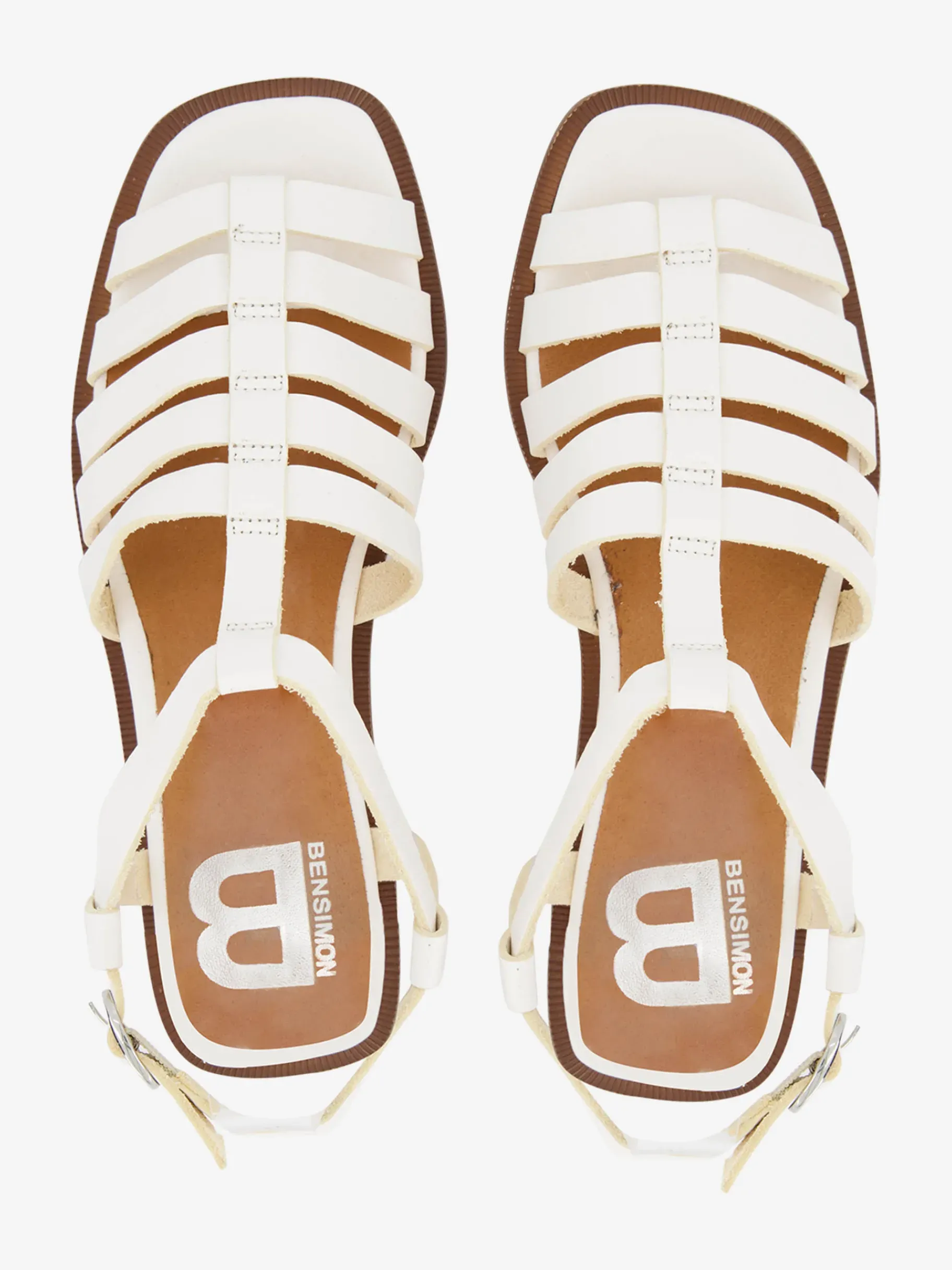 BENSIMON Chaussures<Sandale meduse BLANC