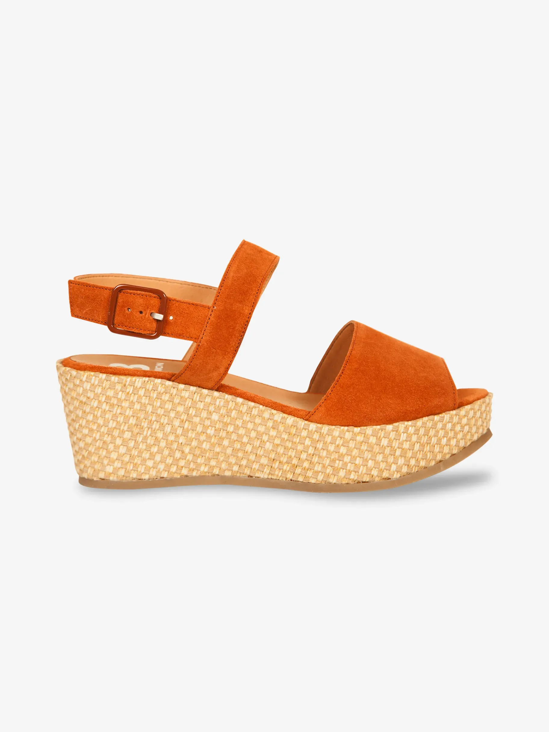 BENSIMON Chaussures<Sandales compensees suede CARAMEL