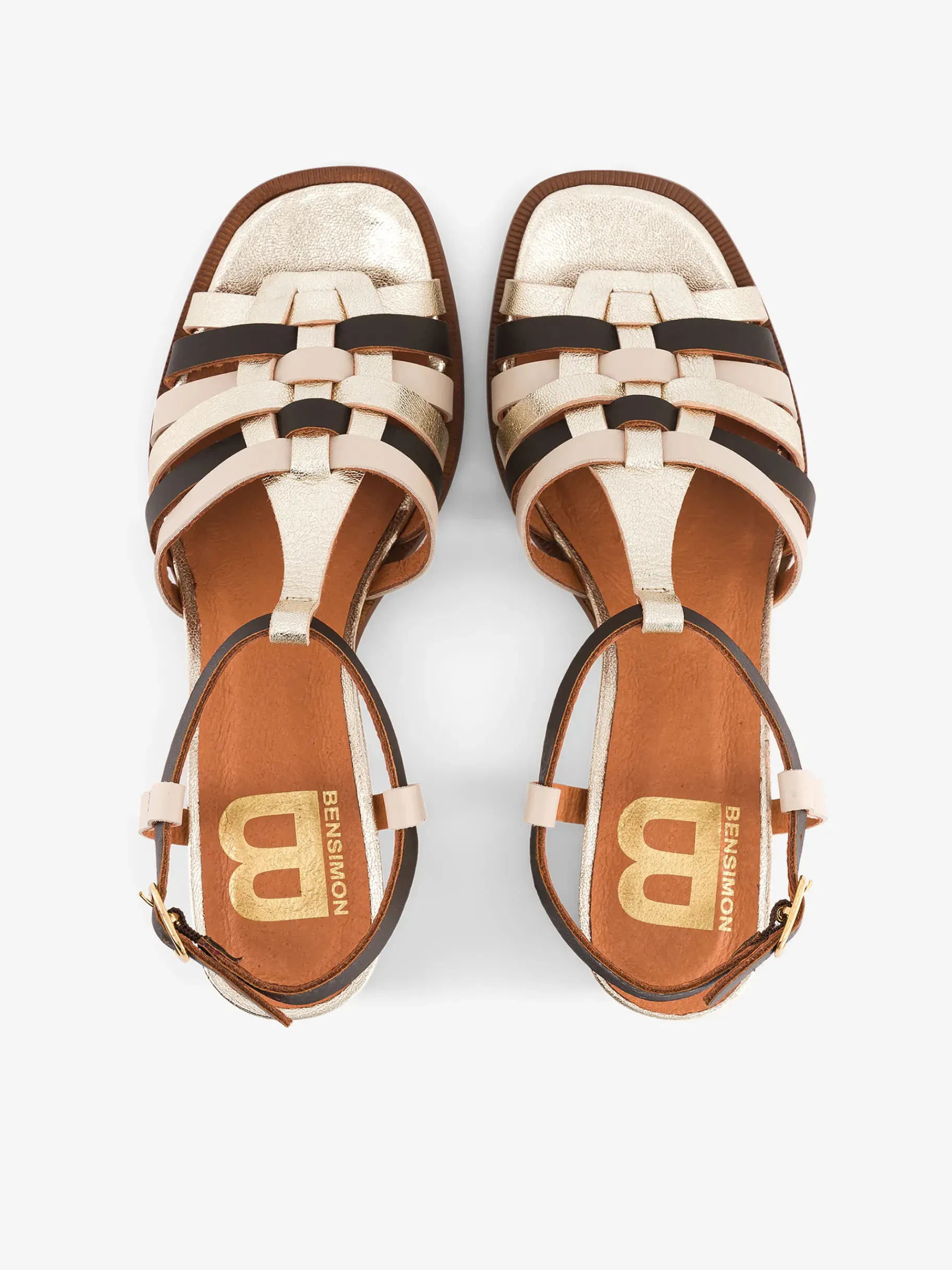 BENSIMON Chaussures<Sandale venus TRICOLORE