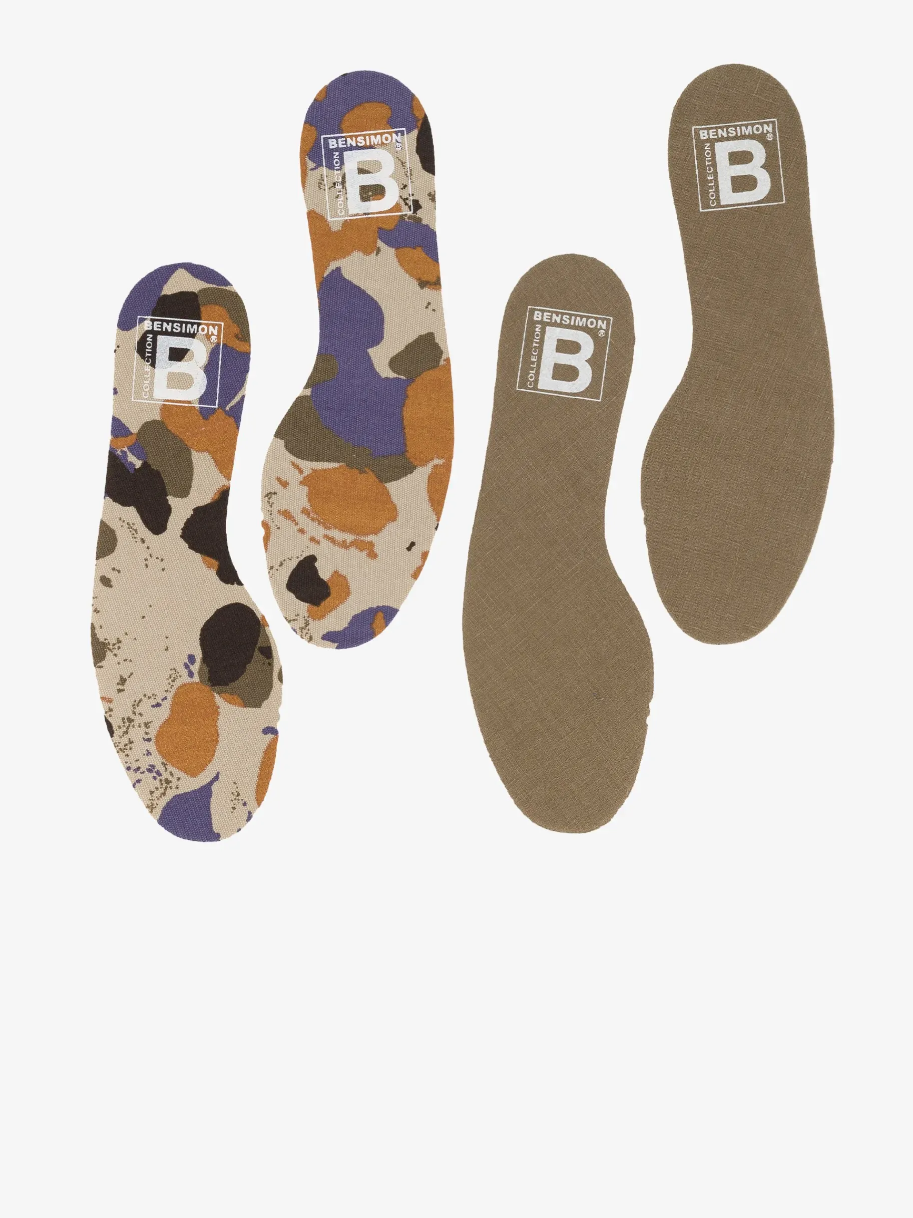 BENSIMON Accessoires<Semelles amovibles CAMO/KAKI