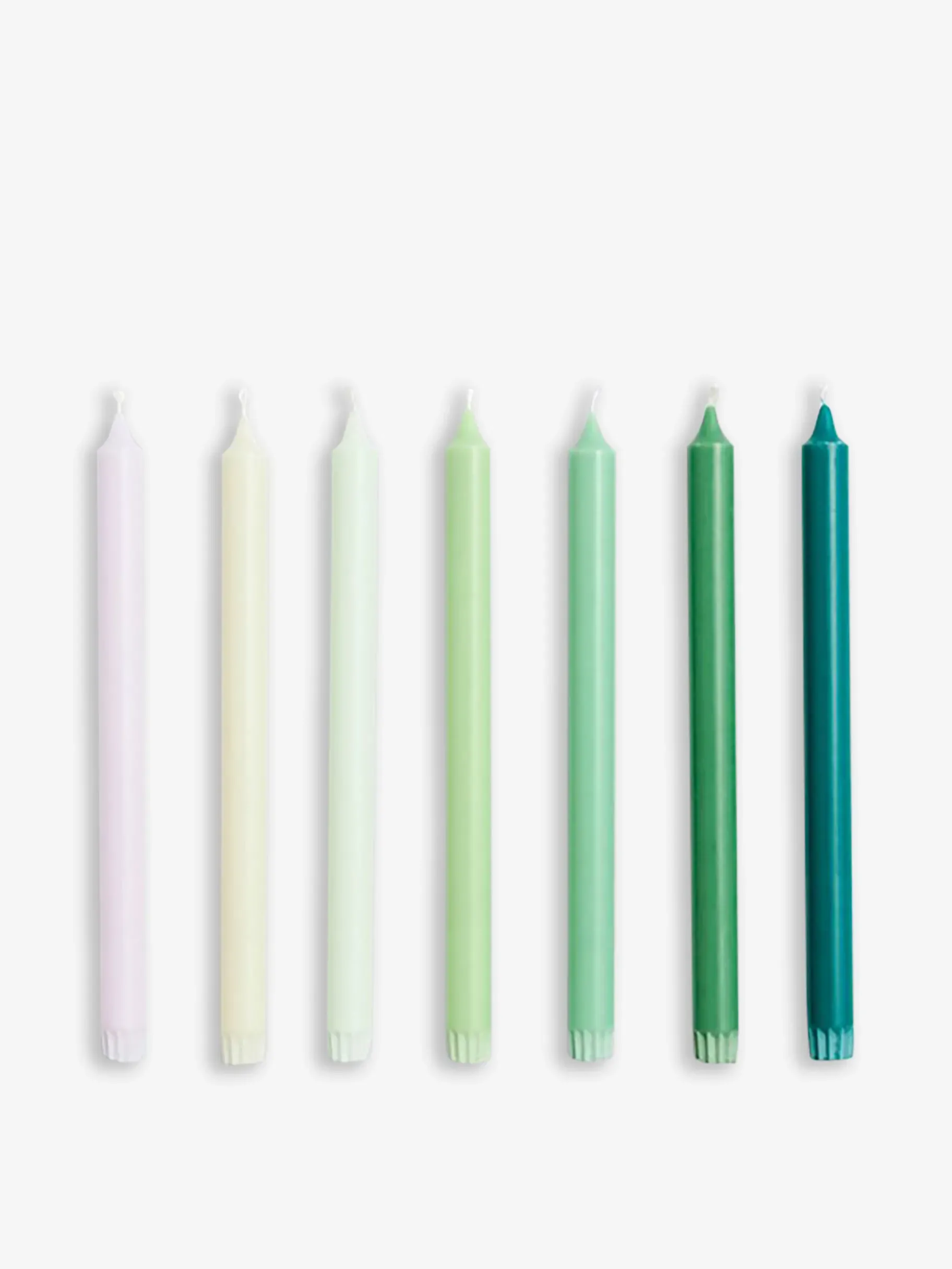 BENSIMON Bougies<Set de 7 bougies - hay VERT