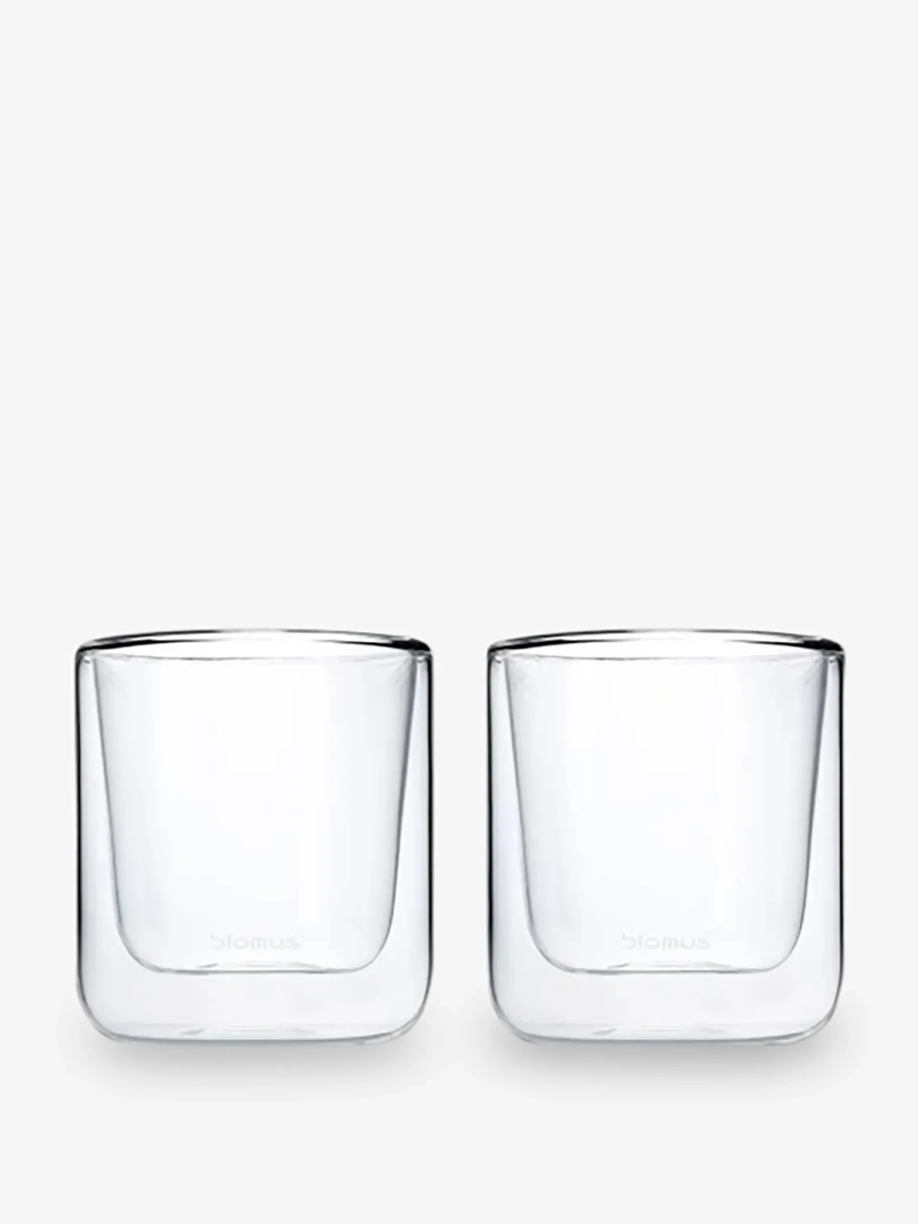 BENSIMON Verres & Carafes<Set de 2 tasses a cafe double paroi nero... TRANSPARENT