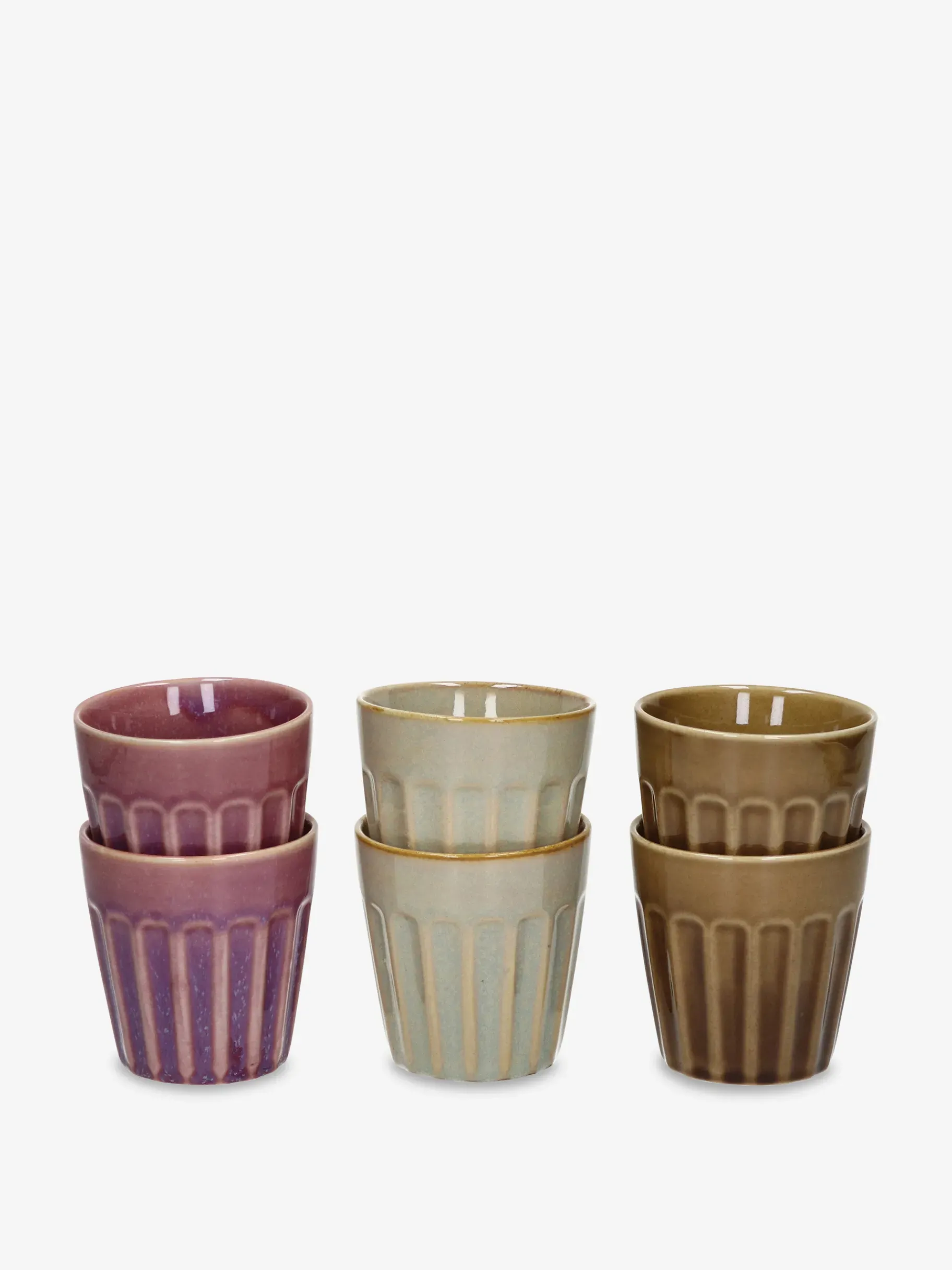 BENSIMON Verres & Carafes<Set de 2 verres rialto h8.5cm caramel - ... CAPPUCINO