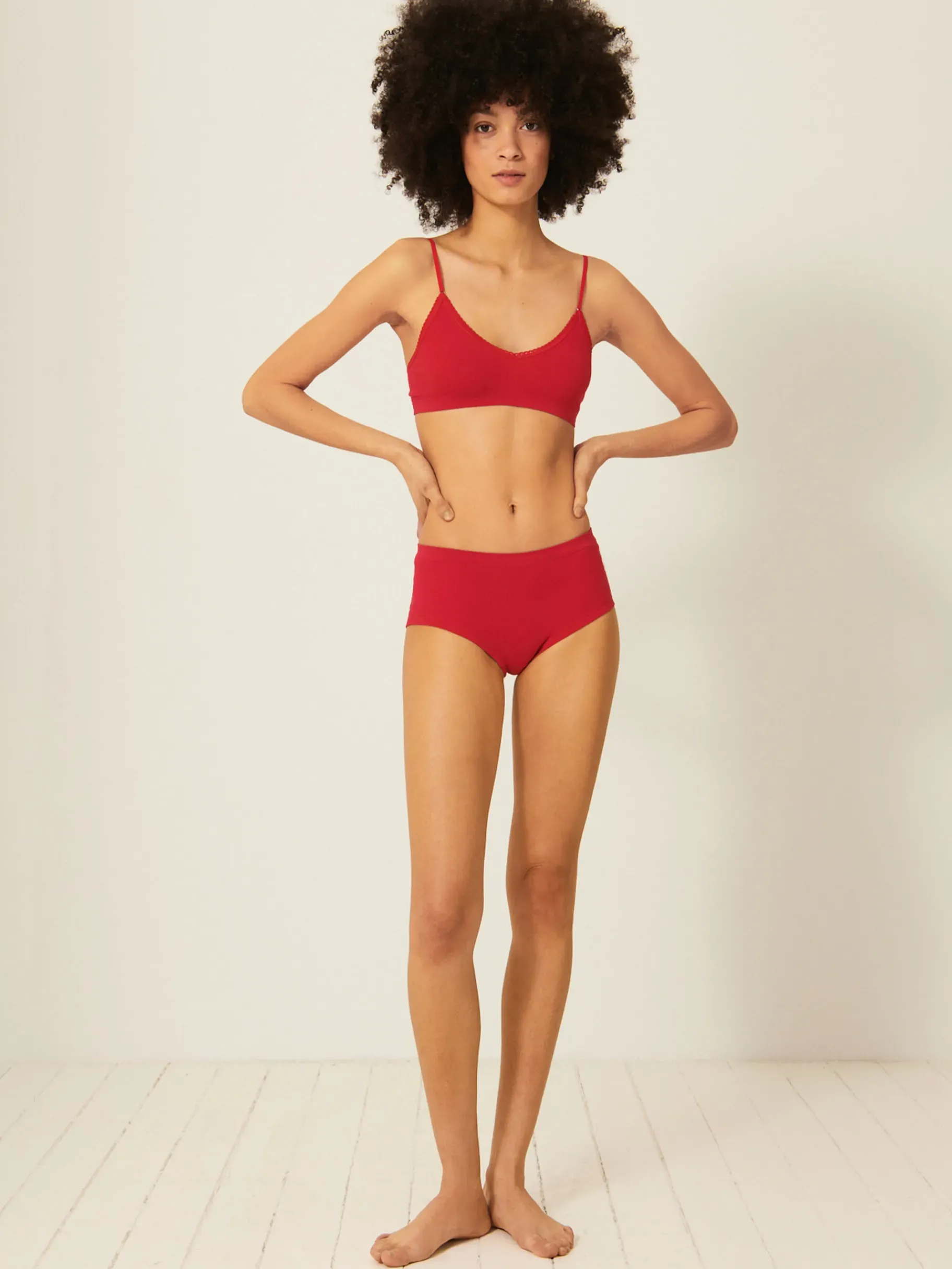 BENSIMON Lingerie<Shorty FRAISE