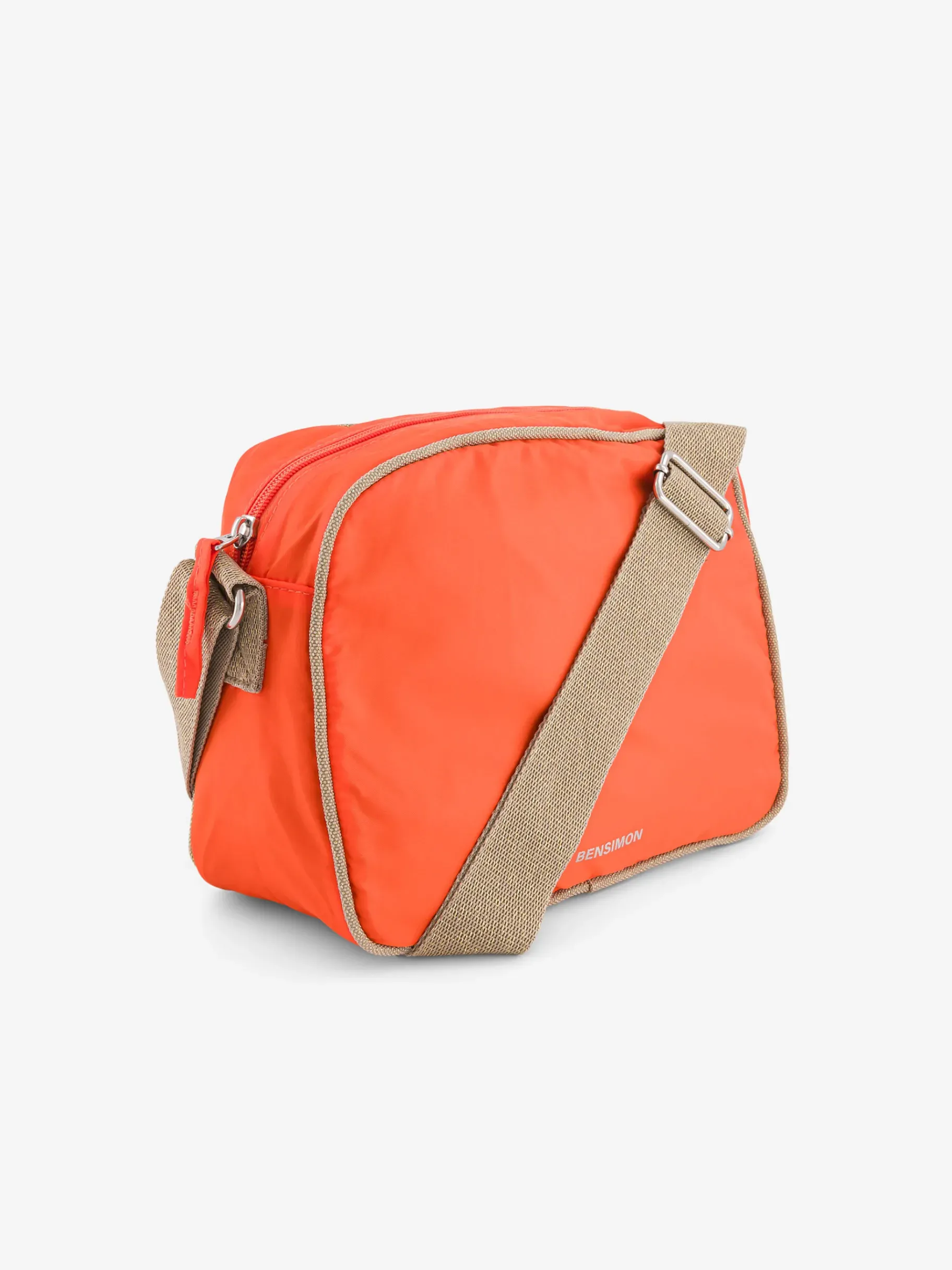 BENSIMON Color Line|Sacs Porté Épaule<Small besace TANGERINE