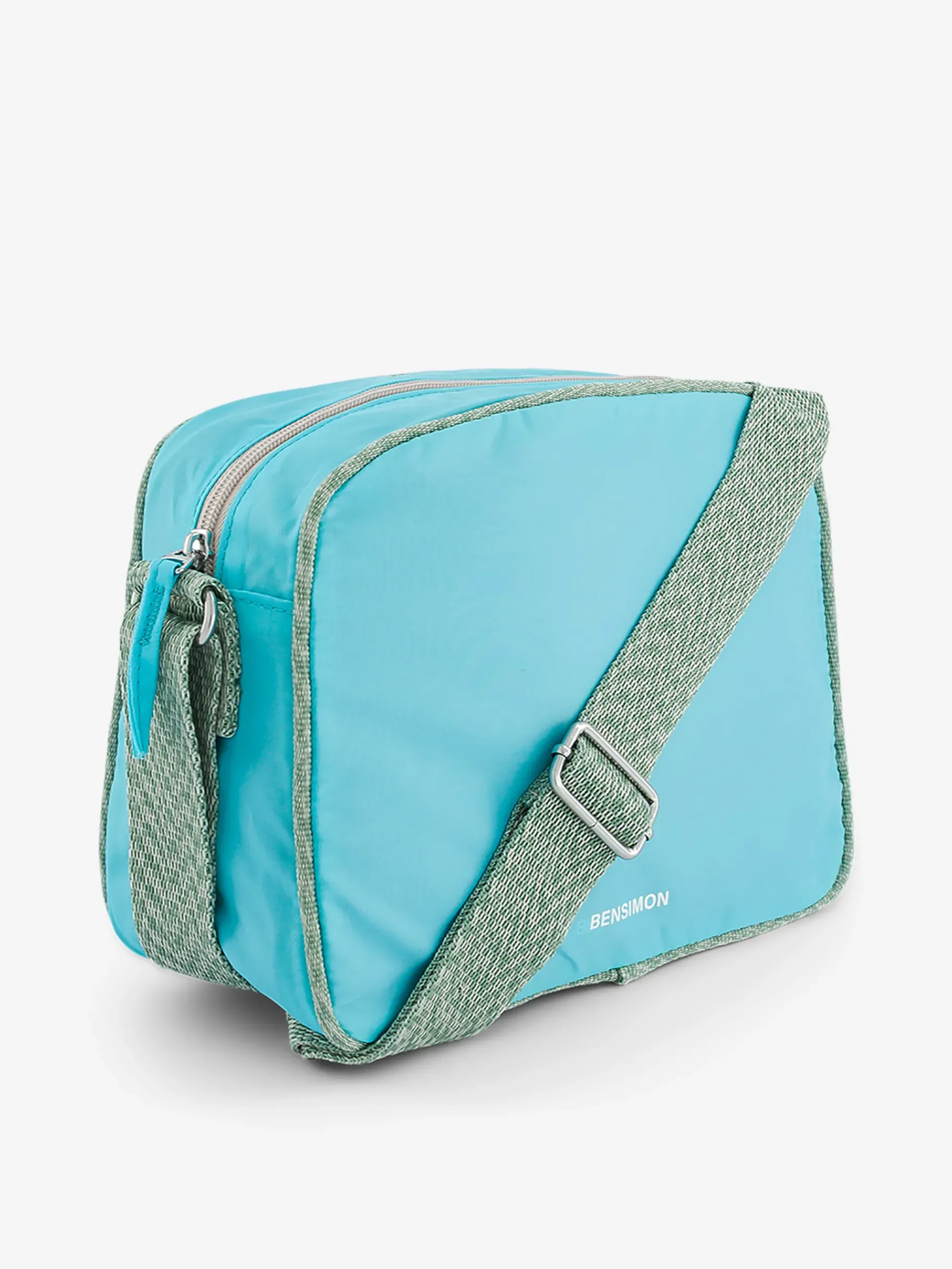 BENSIMON Color Line<Small besace TURQUOISE