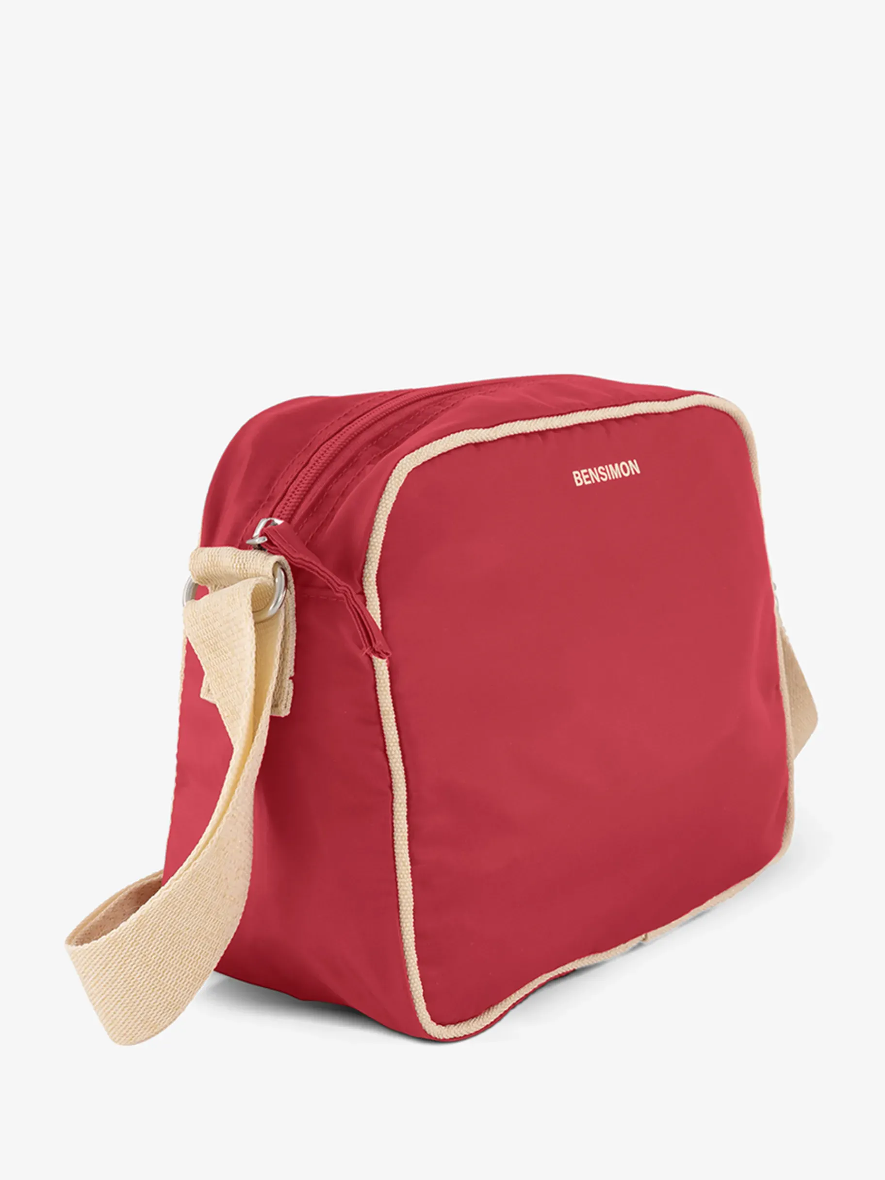 BENSIMON Color Line|Sacs Porté Épaule<Small besace colorline HIBISCUS