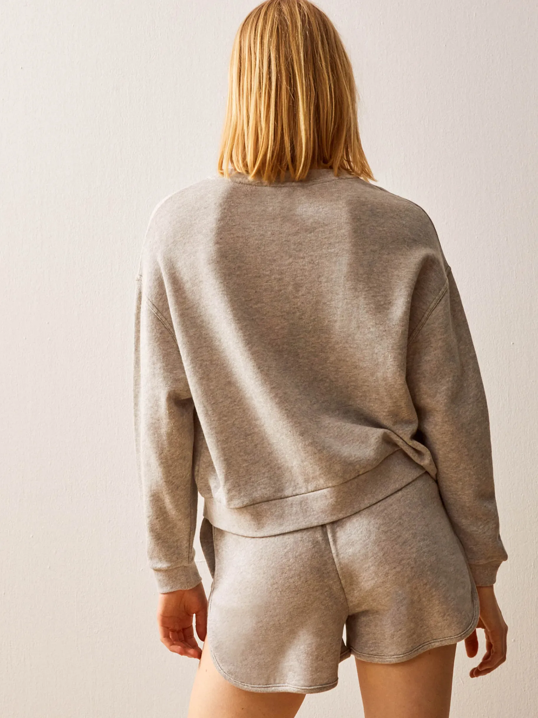 BENSIMON Pulls, Sweats & Gilets<Sweat juliene GRIS CHINE
