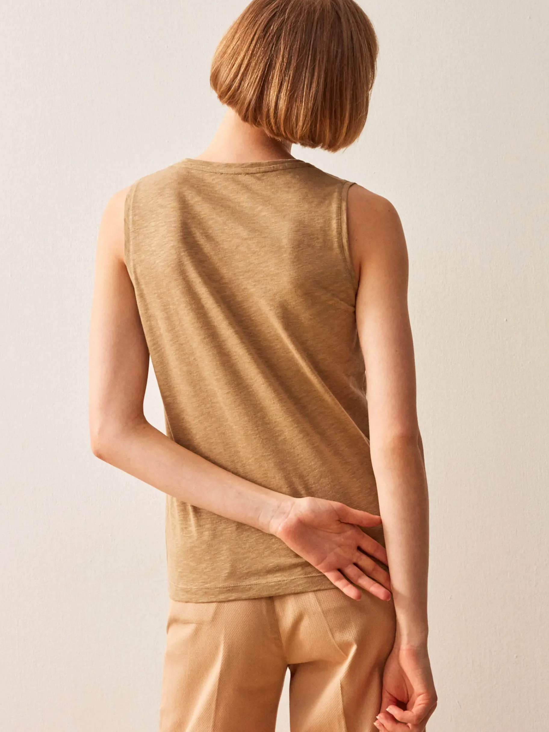 BENSIMON Tops & Chemises<Tee shirt blandine SEPIA