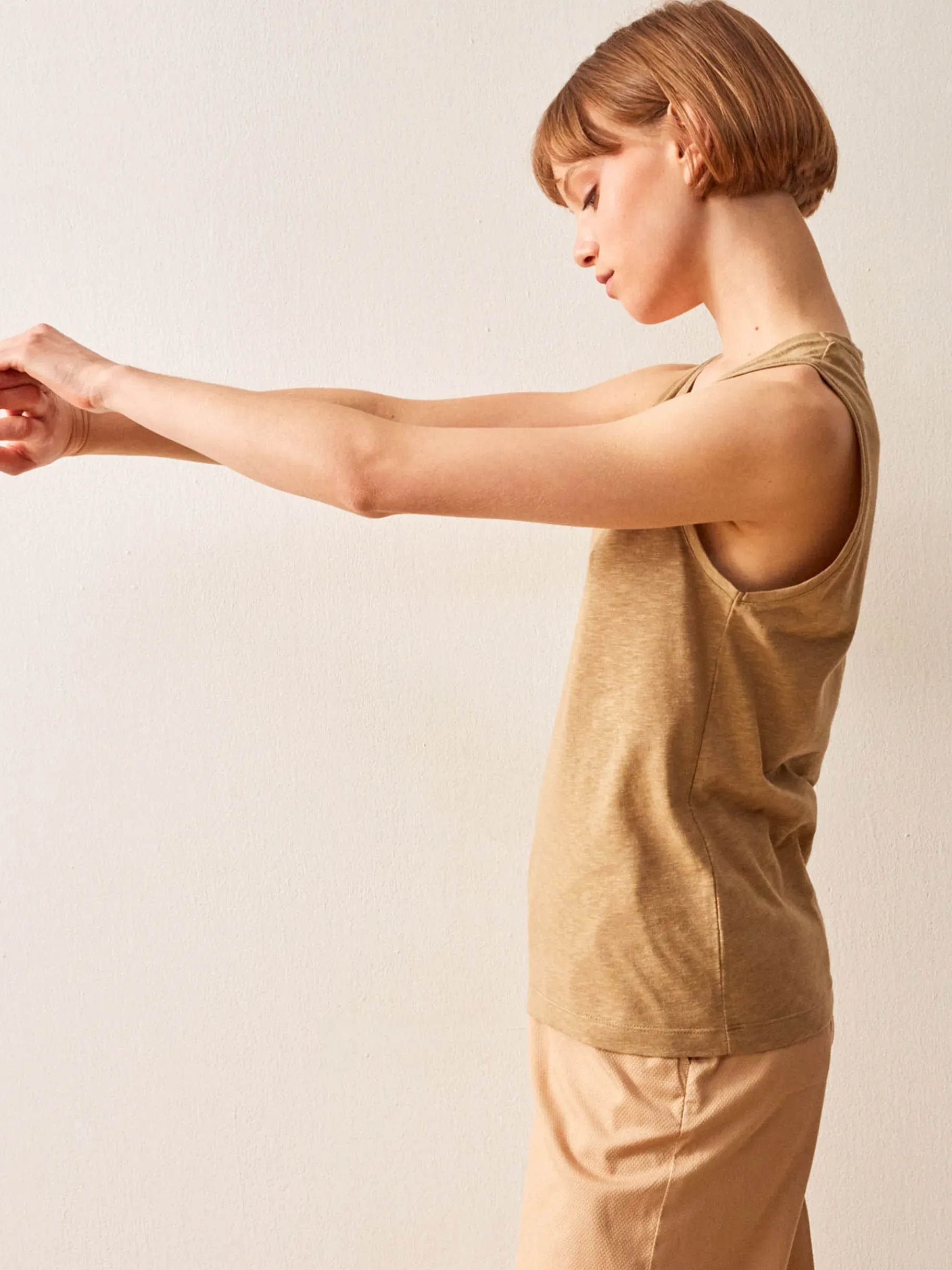 BENSIMON Tops & Chemises<Tee shirt blandine SEPIA
