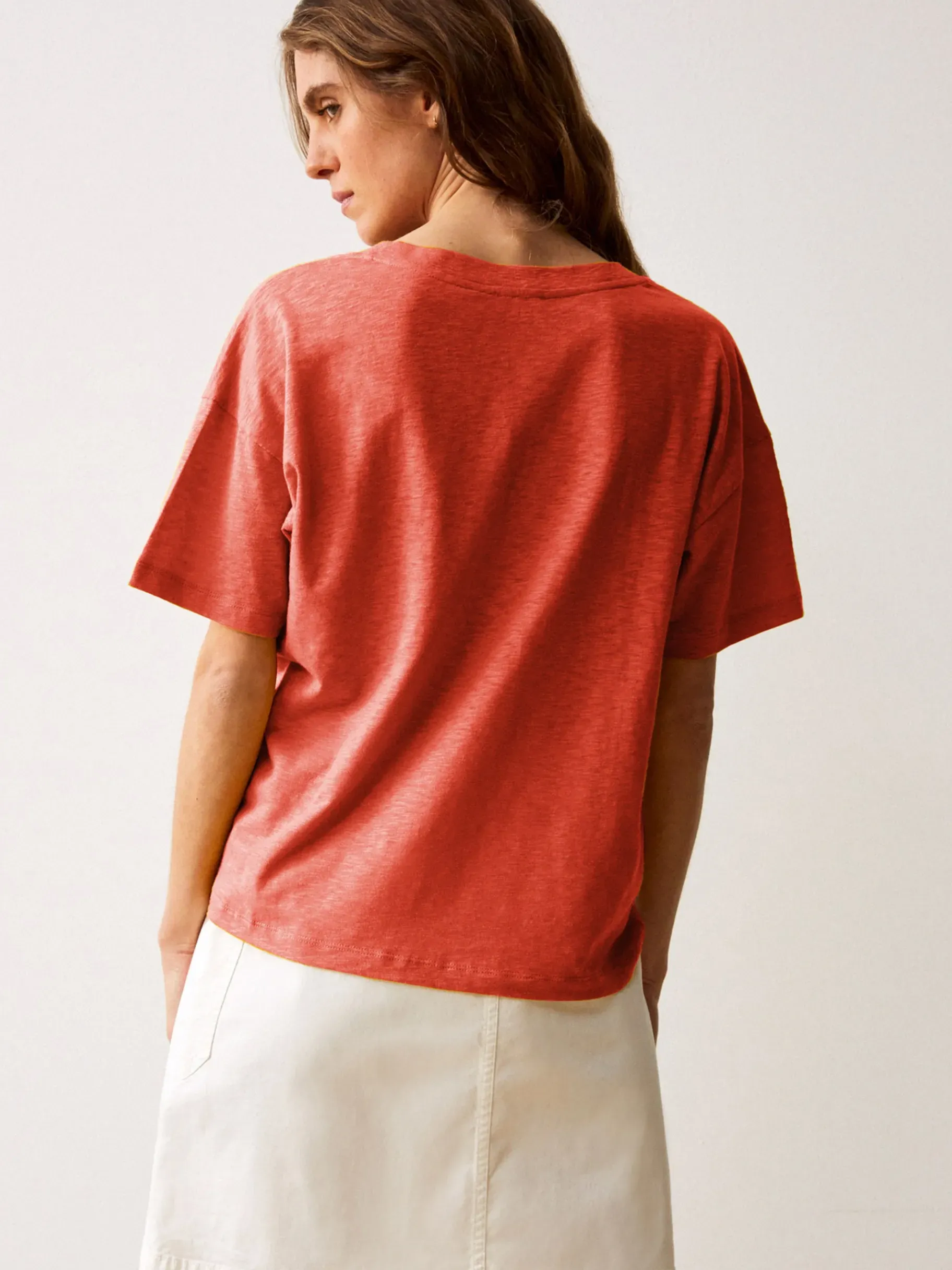 BENSIMON Tops & Chemises<Tee shirt harris PAPRIKA
