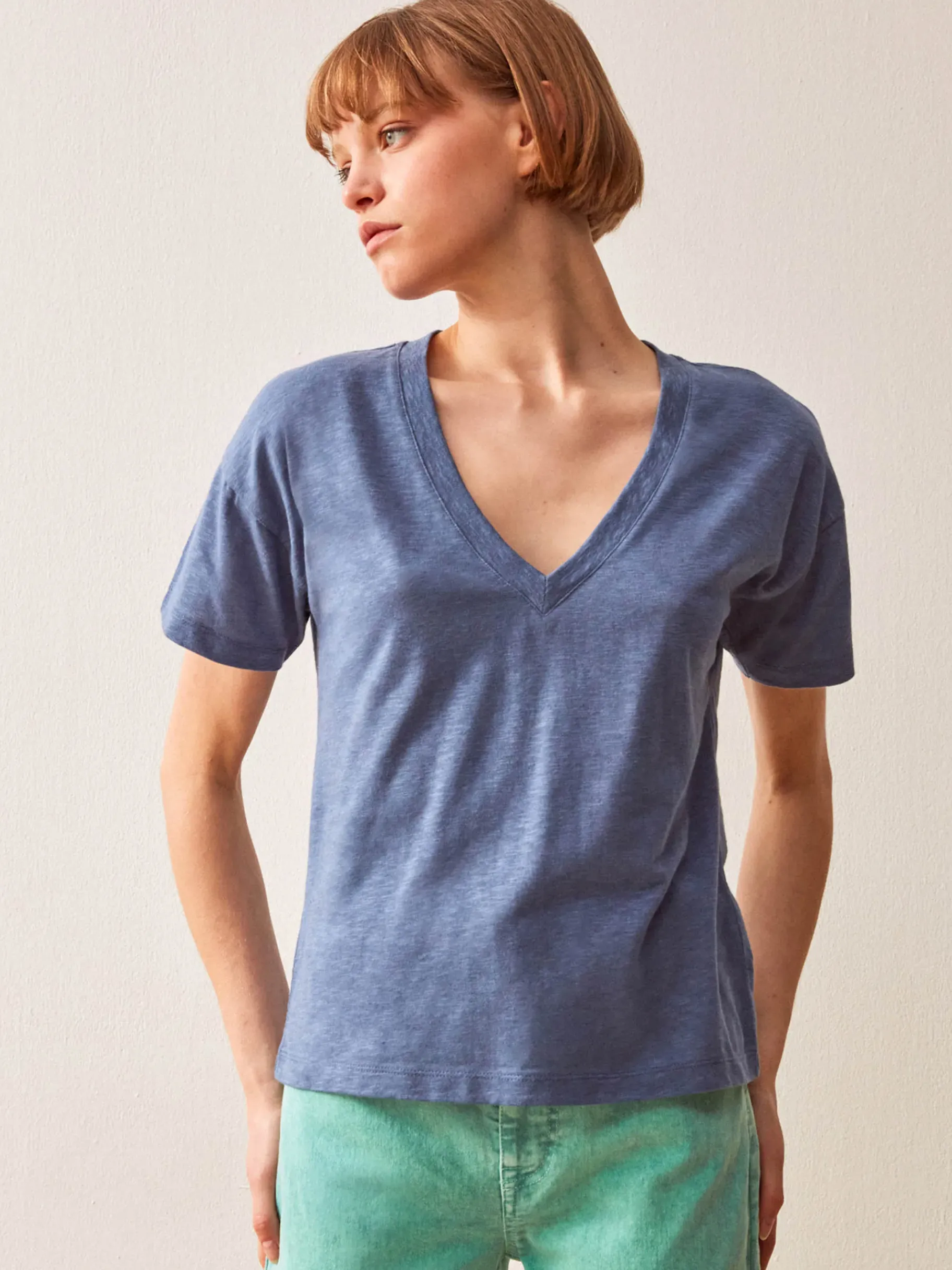 BENSIMON Tops & Chemises<Tee shirt harris BLEUET