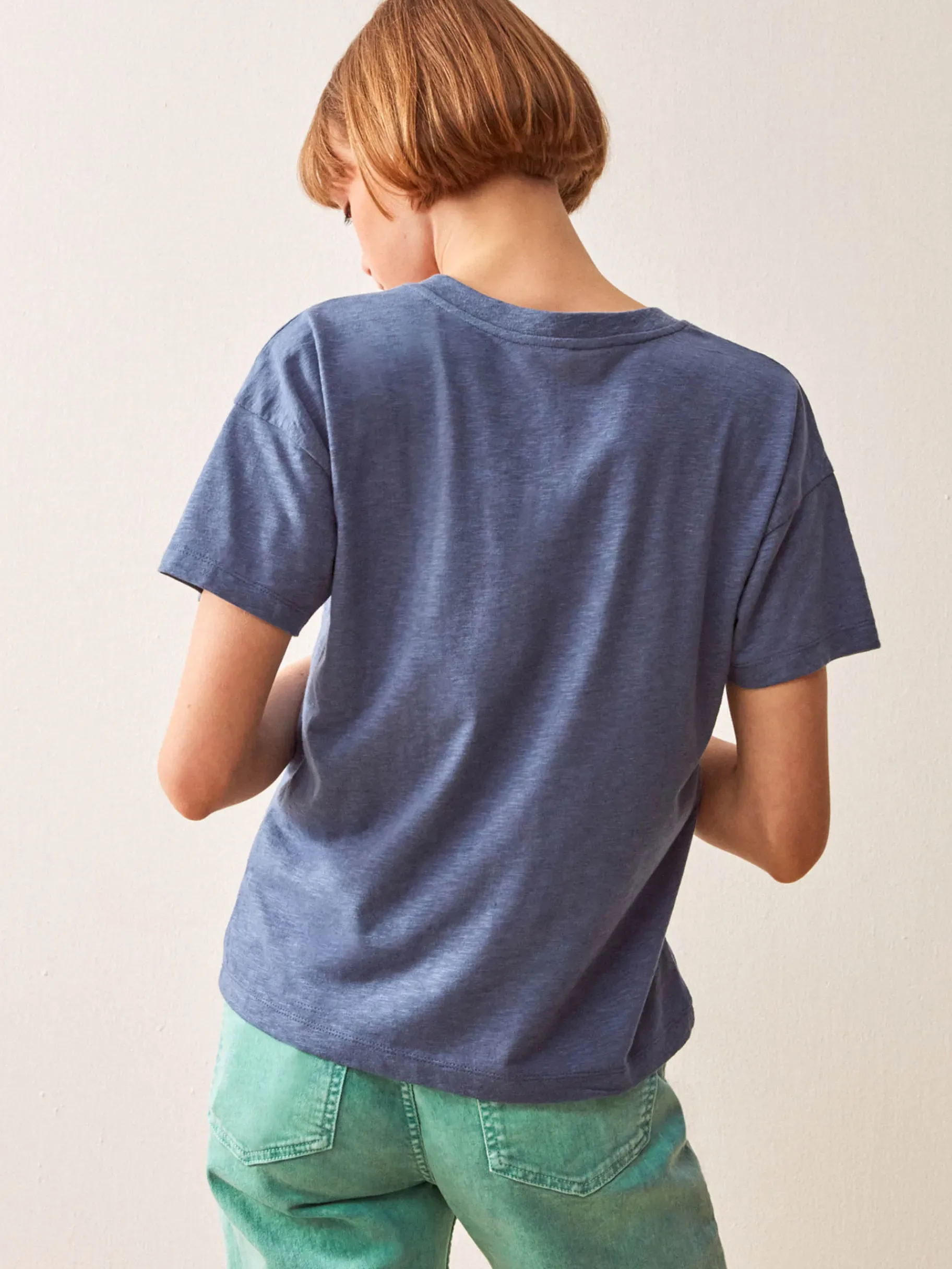 BENSIMON Tops & Chemises<Tee shirt harris BLEUET