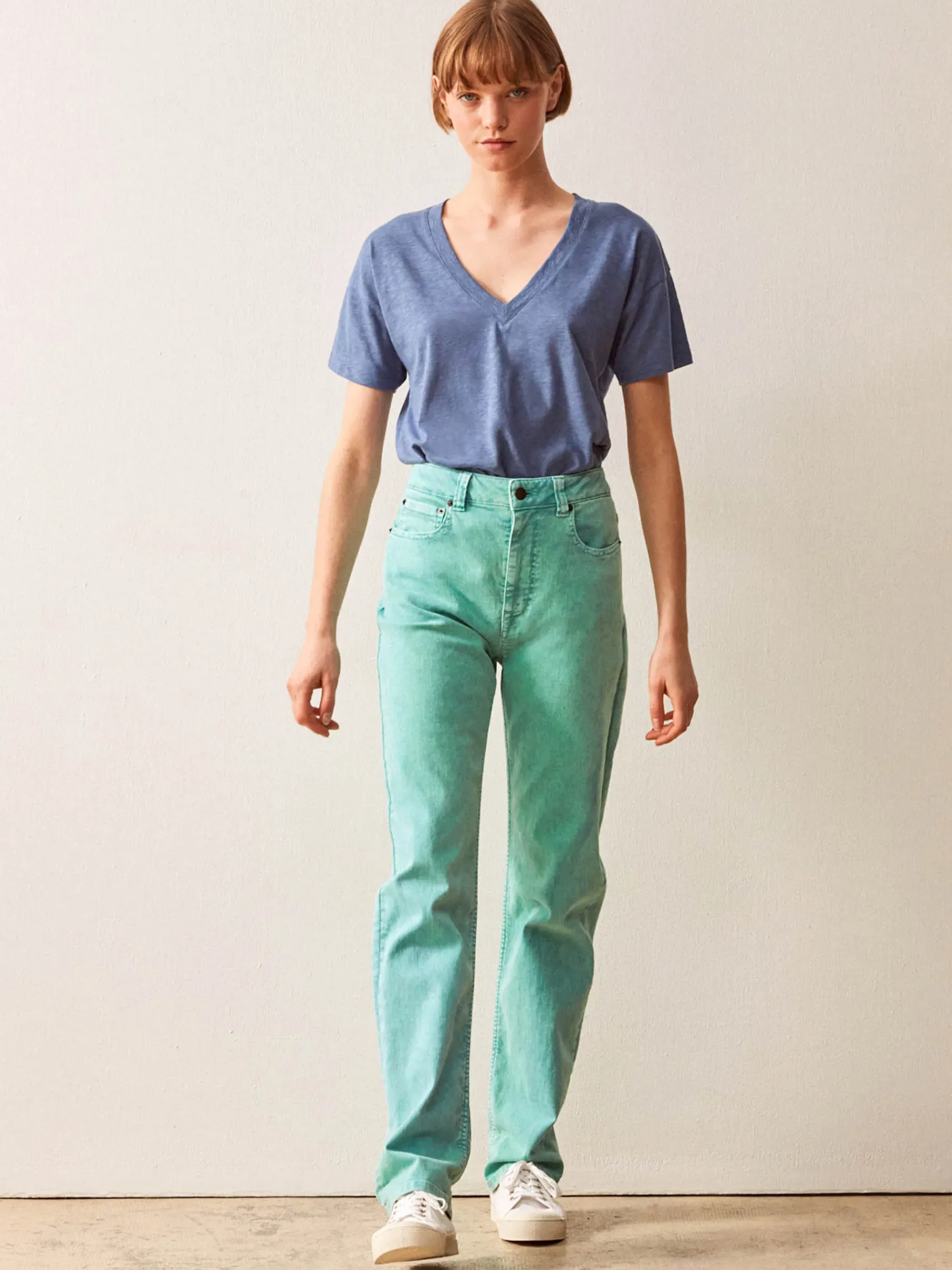 BENSIMON Tops & Chemises<Tee shirt harris BLEUET