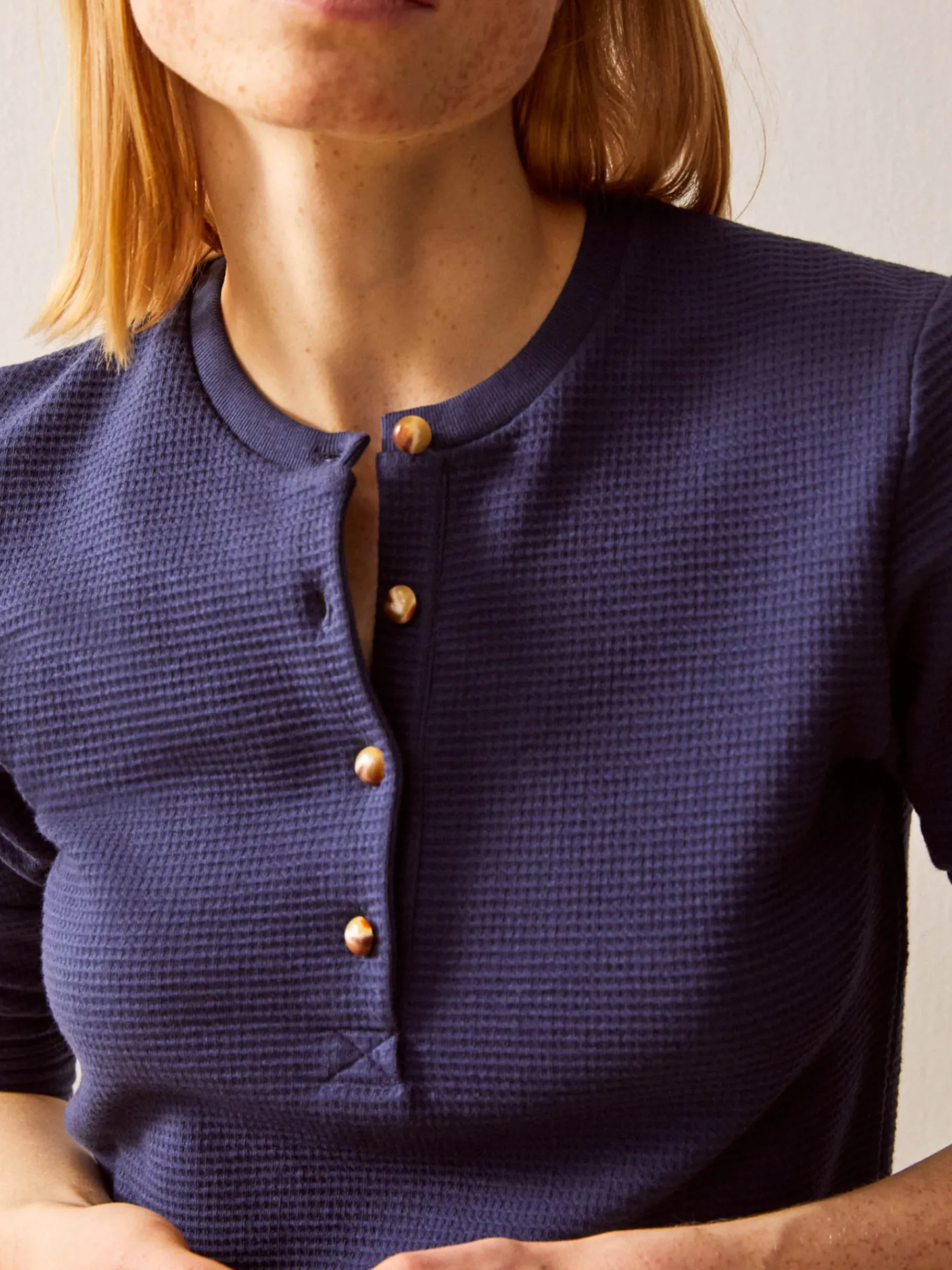 BENSIMON Tops & Chemises<Tee shirt jamela Bleu nuit