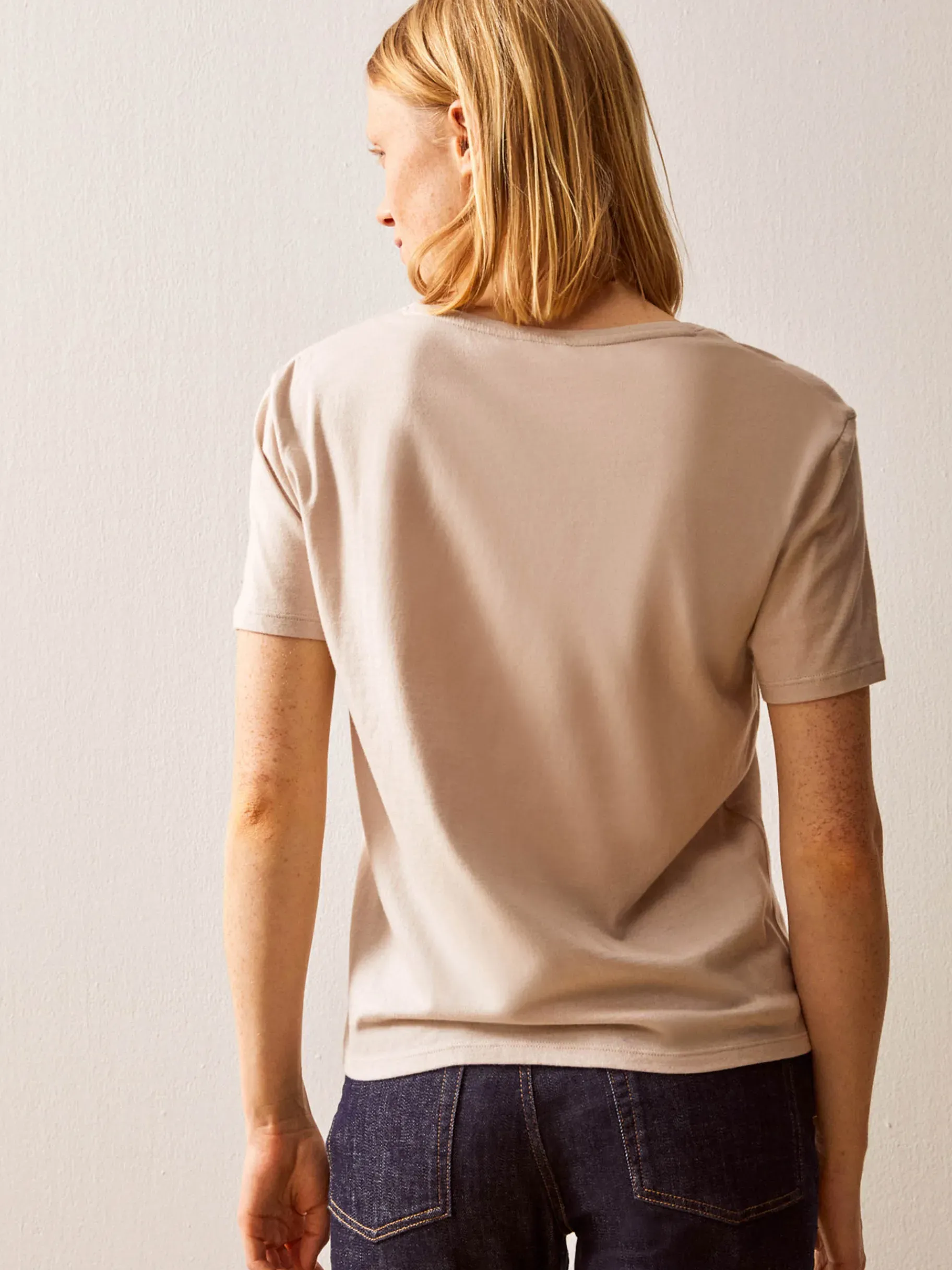 BENSIMON Tops & Chemises<Tee shirt jihan NUAGE