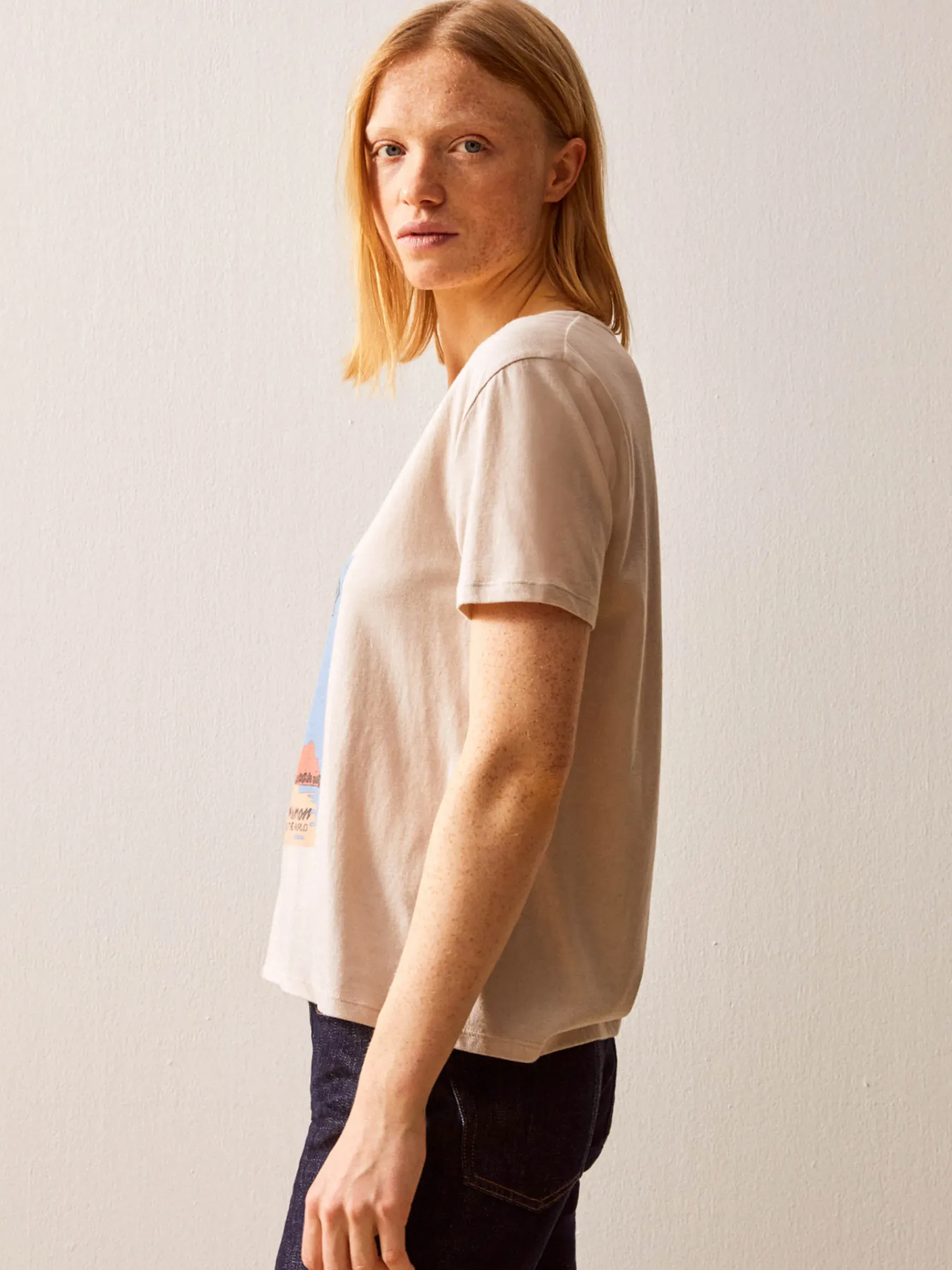 BENSIMON Tops & Chemises<Tee shirt jihan NUAGE