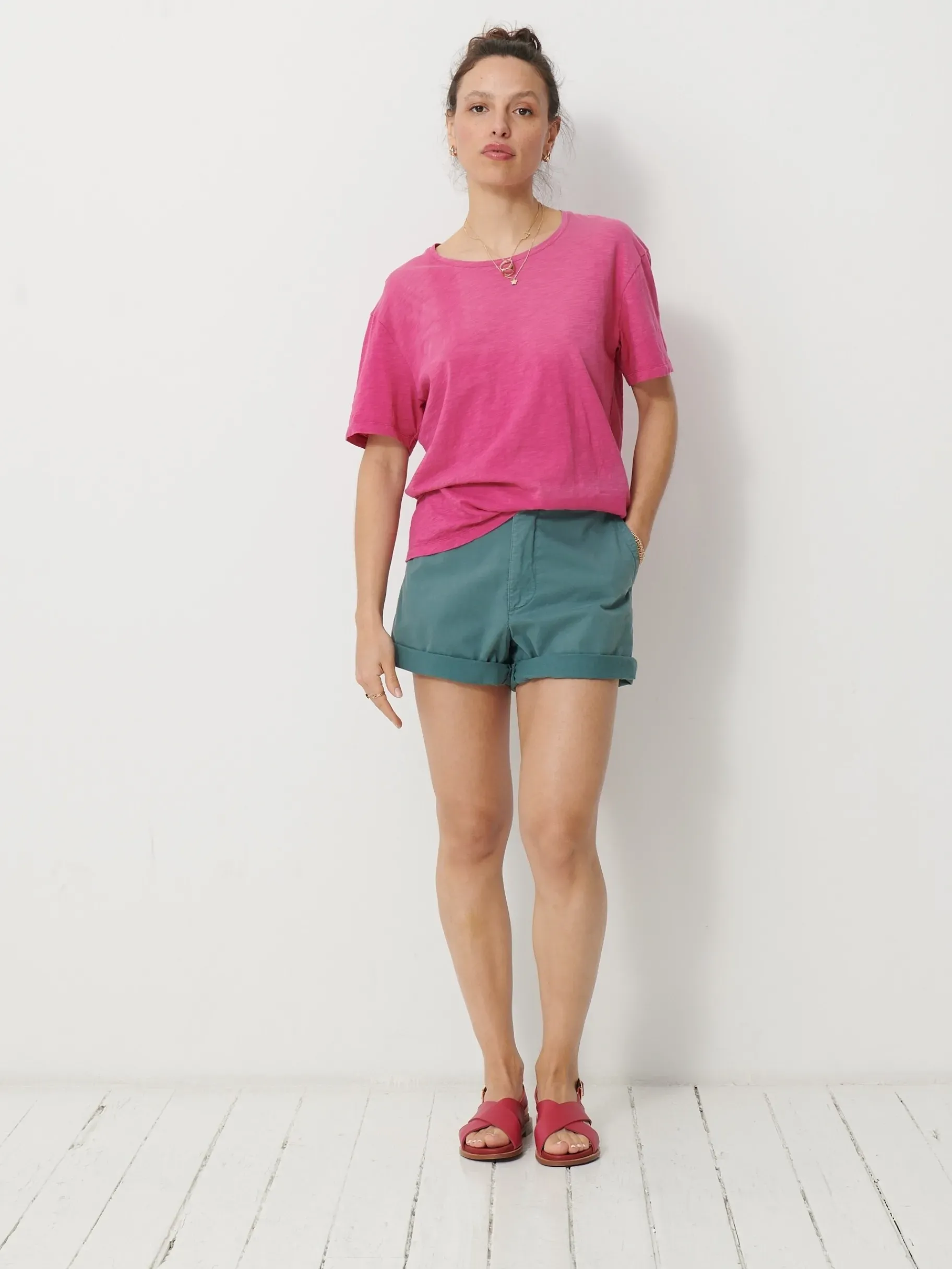 BENSIMON Tops & Chemises<Tee shirt july FUSHIA
