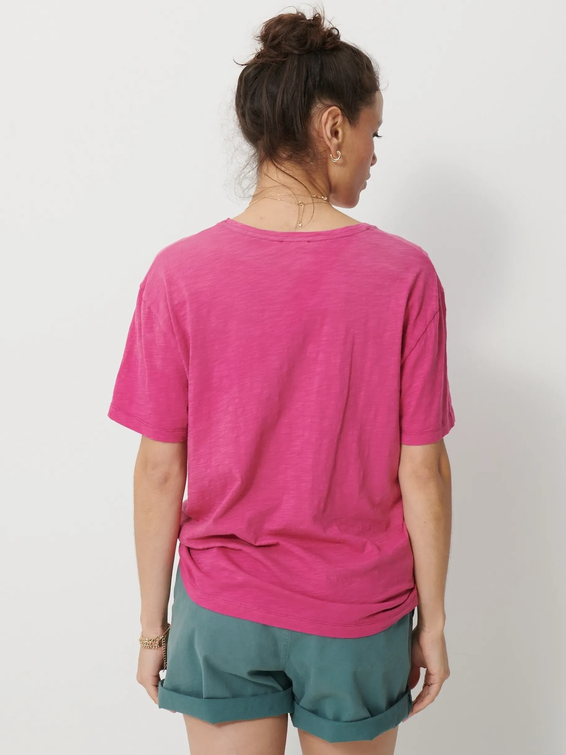 BENSIMON Tops & Chemises<Tee shirt july FUSHIA