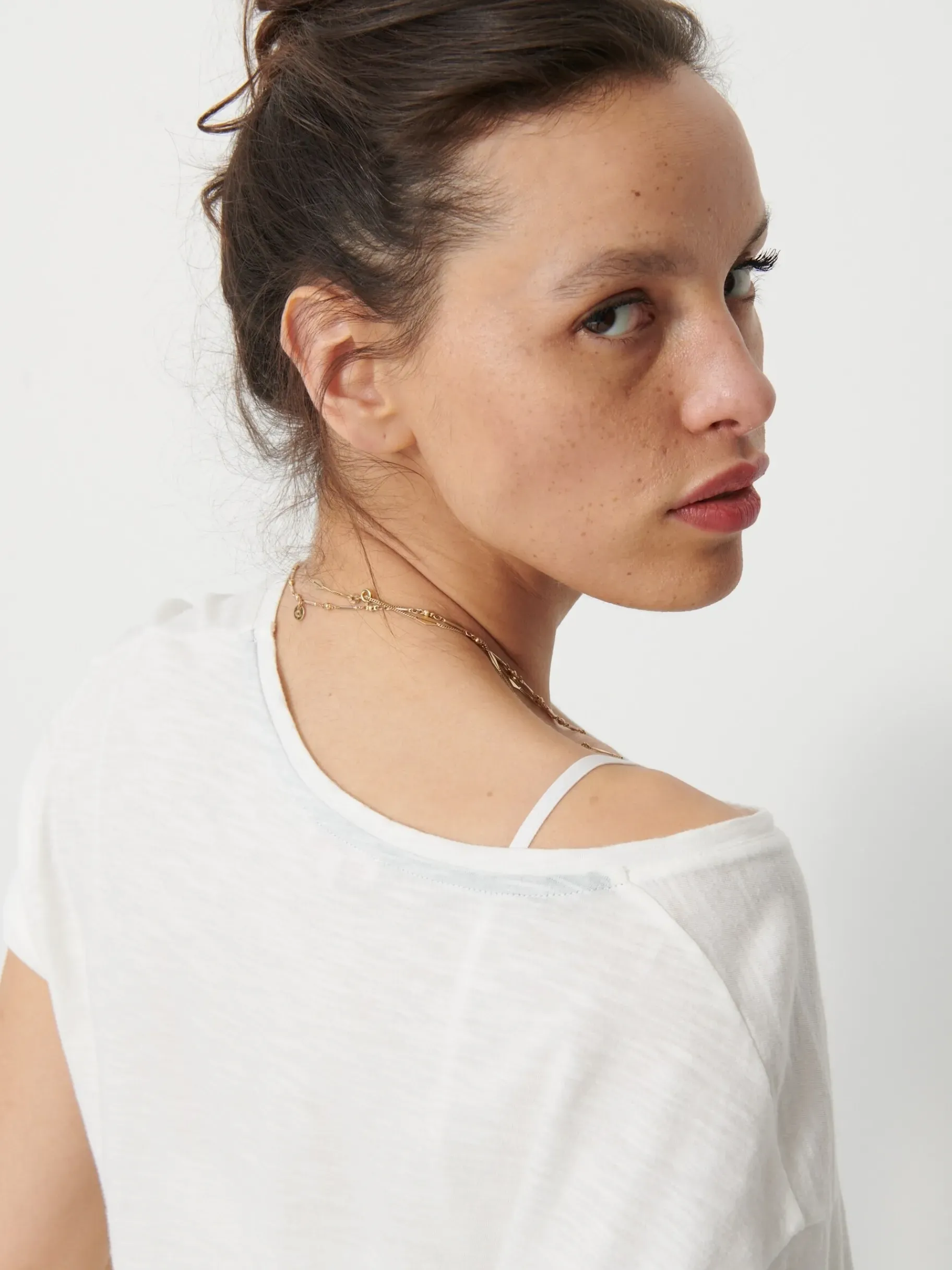 BENSIMON Tops & Chemises<Tee shirt july ECRU