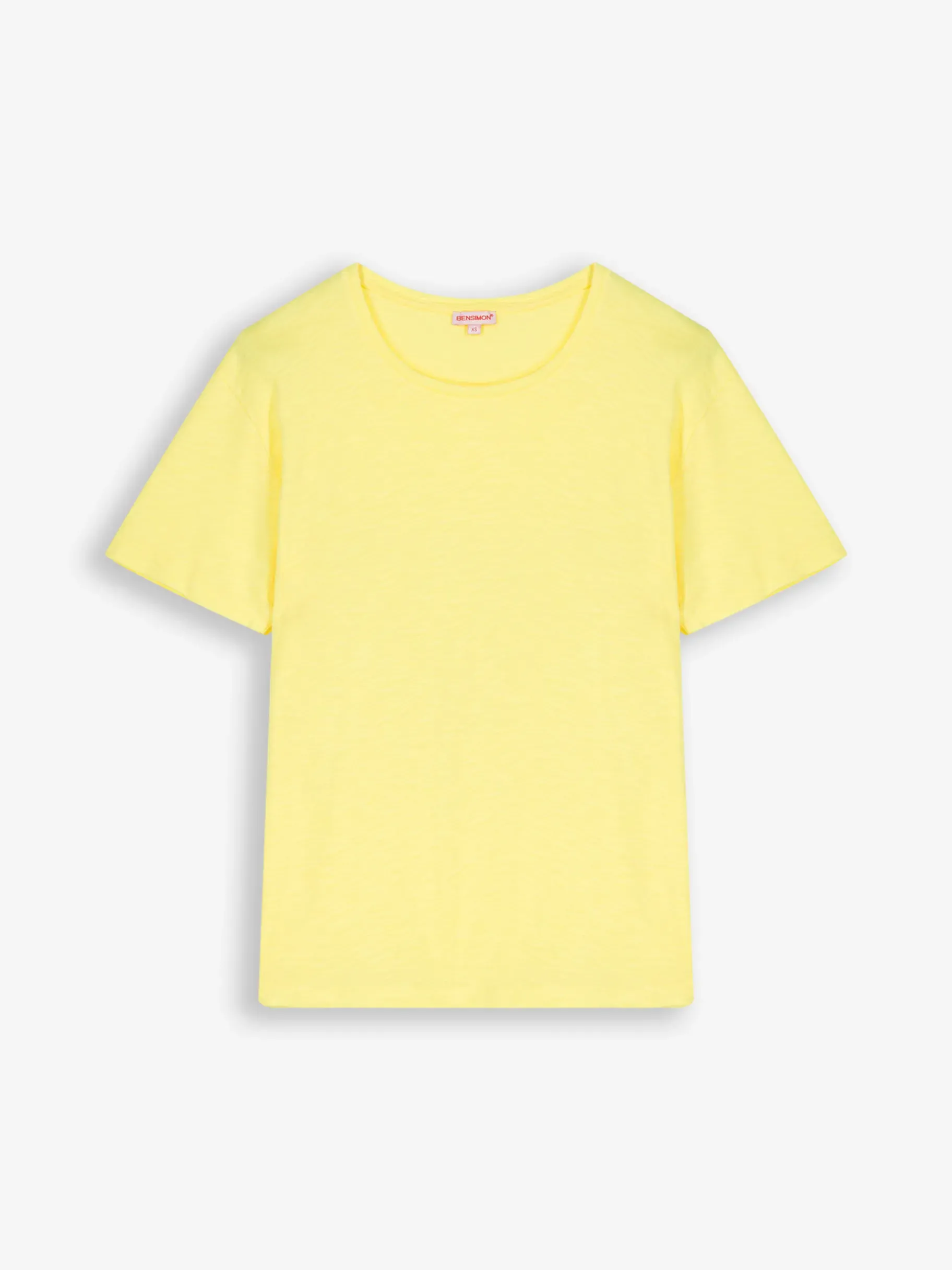 BENSIMON Tops & Chemises<Tee shirt july CITRON